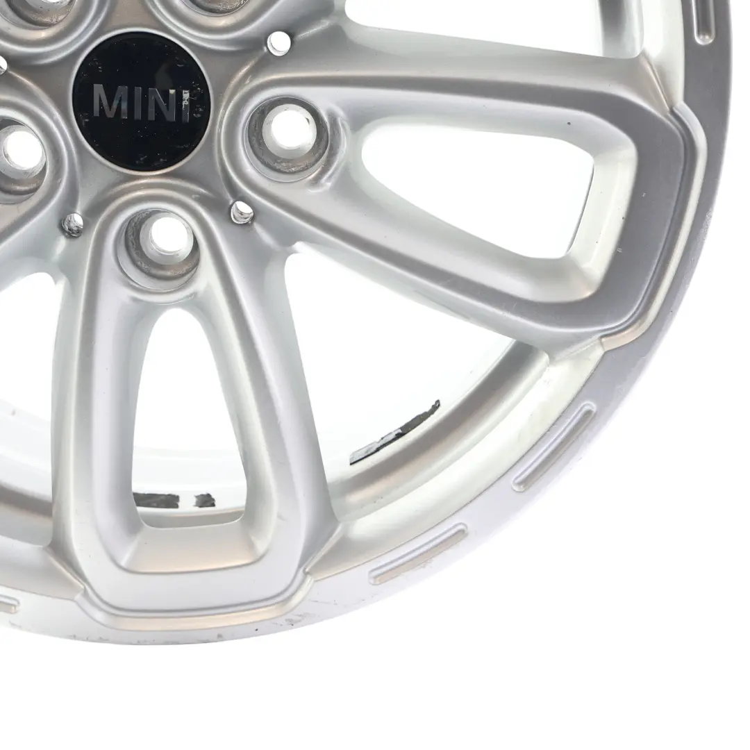 Mini R60 R61 Silber Alufelge Alu Felge 17" 7J ET:50 5-Star Triangle Spoke 141 - SKU 9811730-2 - Teilenummer 9811730