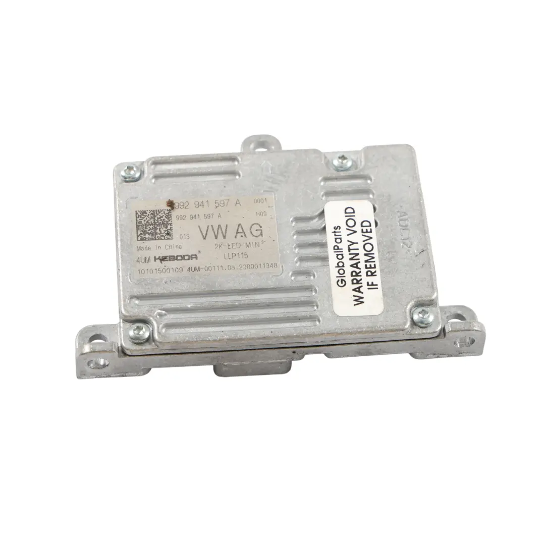 Scheinwerfer LED Steuergerät Modul für Skoda Karoq mit Teilenummer 992941597A Skoda Karoq Scheinwerfer LED Steuergerät Modul - SKU 992941597A - Teilenummer 992941597A