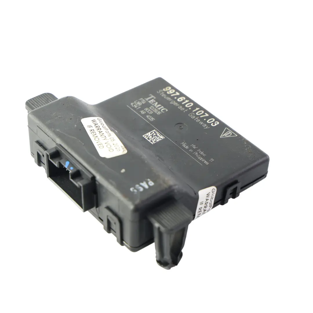 Porsche Cayman 987C Body Gateway Module ECU Control Unit - SKU 99761010703-1 - Part number 99761010703
