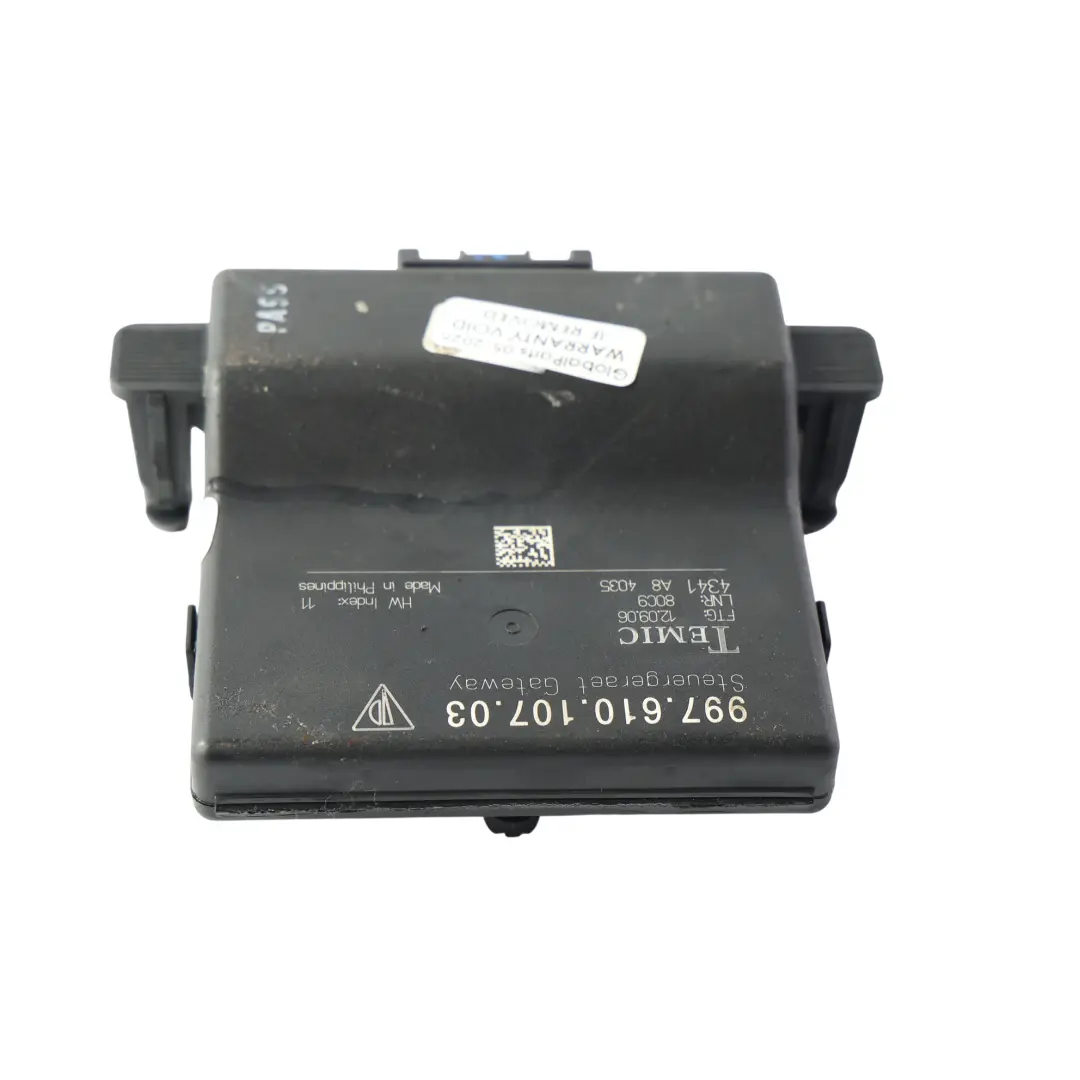 Porsche Cayman 987C Moduł Gateway ECU - SKU 99761010703-1 - Numer Części 99761010703