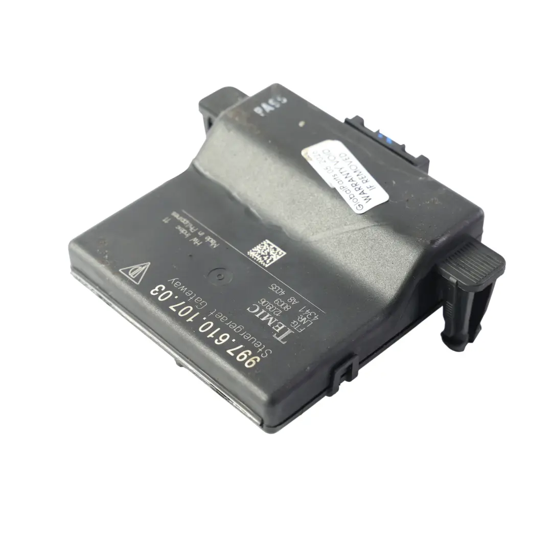 Porsche Cayman 987C Modulo Gateway Carrozzeria Centralina ECU - SKU 99761010703-1 - Numero di parte 99761010703