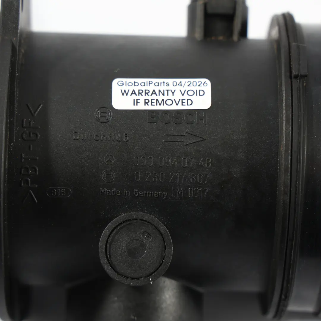 CL420 M119 Luftmassenmesser MAF für Mercedes C140 mit Teilenummer A0000940748 Mercedes C140 CL420 M119 Luftmassenmesser MAF - SKU A0000940748 - Teilenummer A0000940748