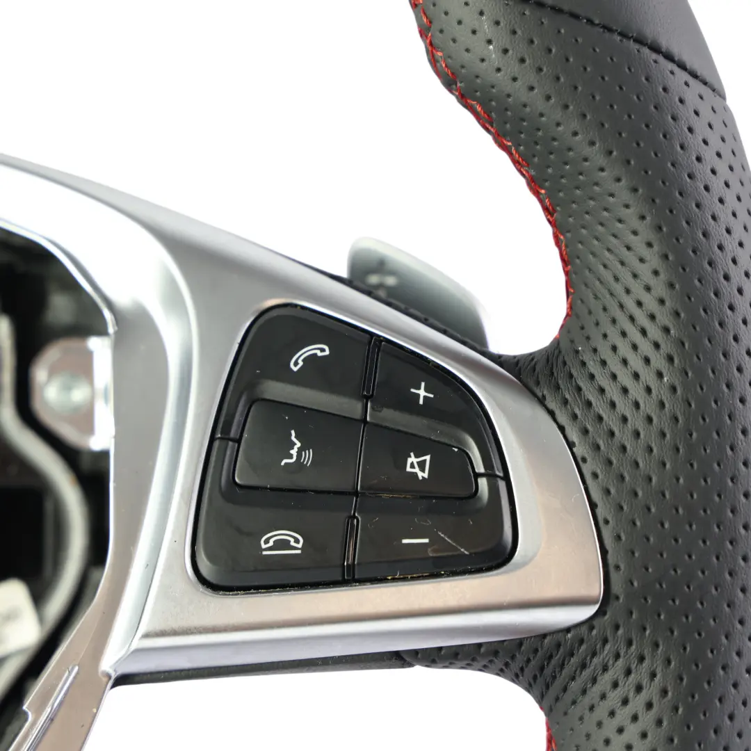 Mercedes W176 W117 W218 W246 Steering Wheel NEW Leather Paddle Shift - SKU A0004603403-3 - Part number A0004603403