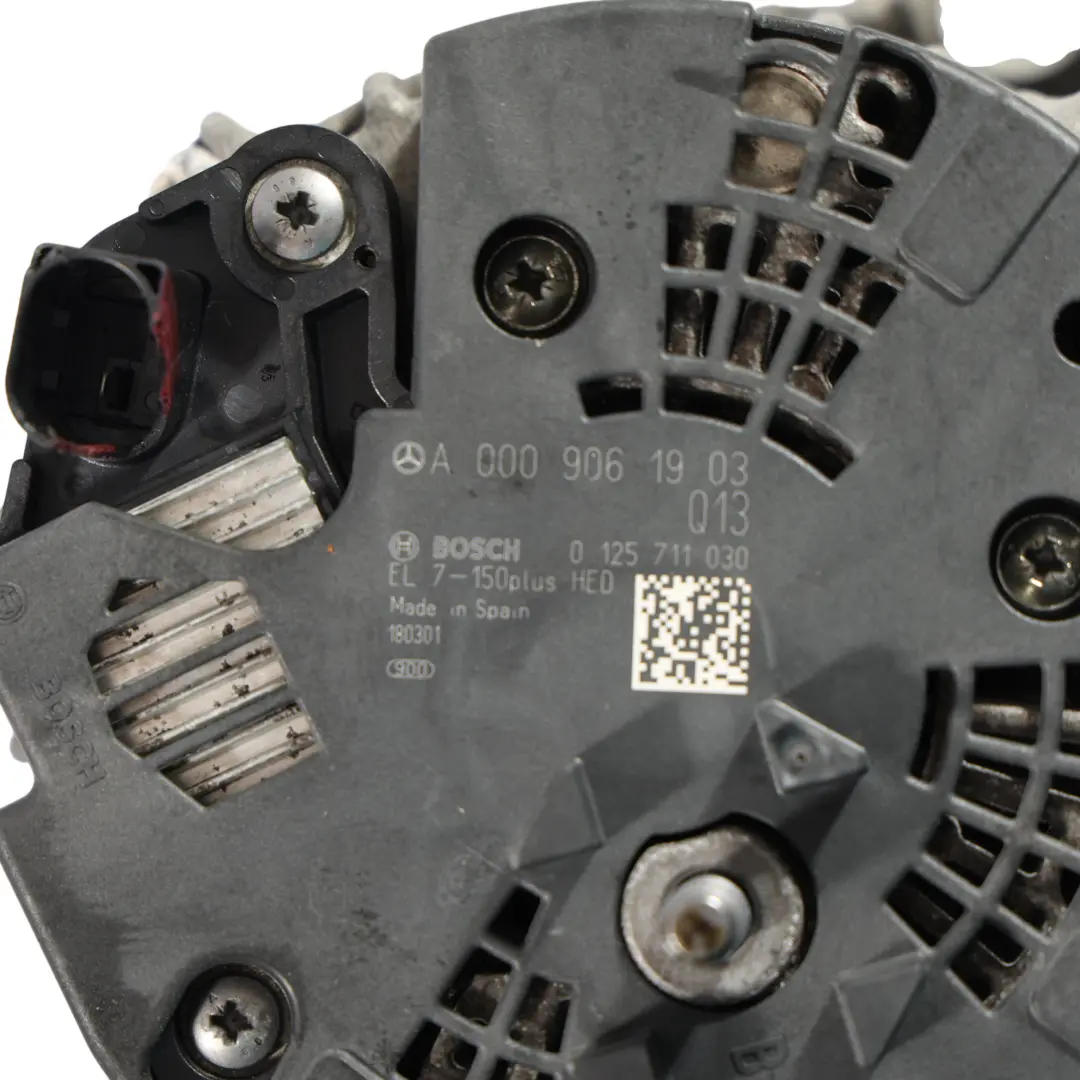 Alternator Generator Bosch A180 Petrol to Mercedes W176 W242 W246 with Part number A0009061903 Mercedes W176 W242 W246 Alternator Generator Bosch A180 Petrol - SKU A0009061903-1 - Part number A0009061903