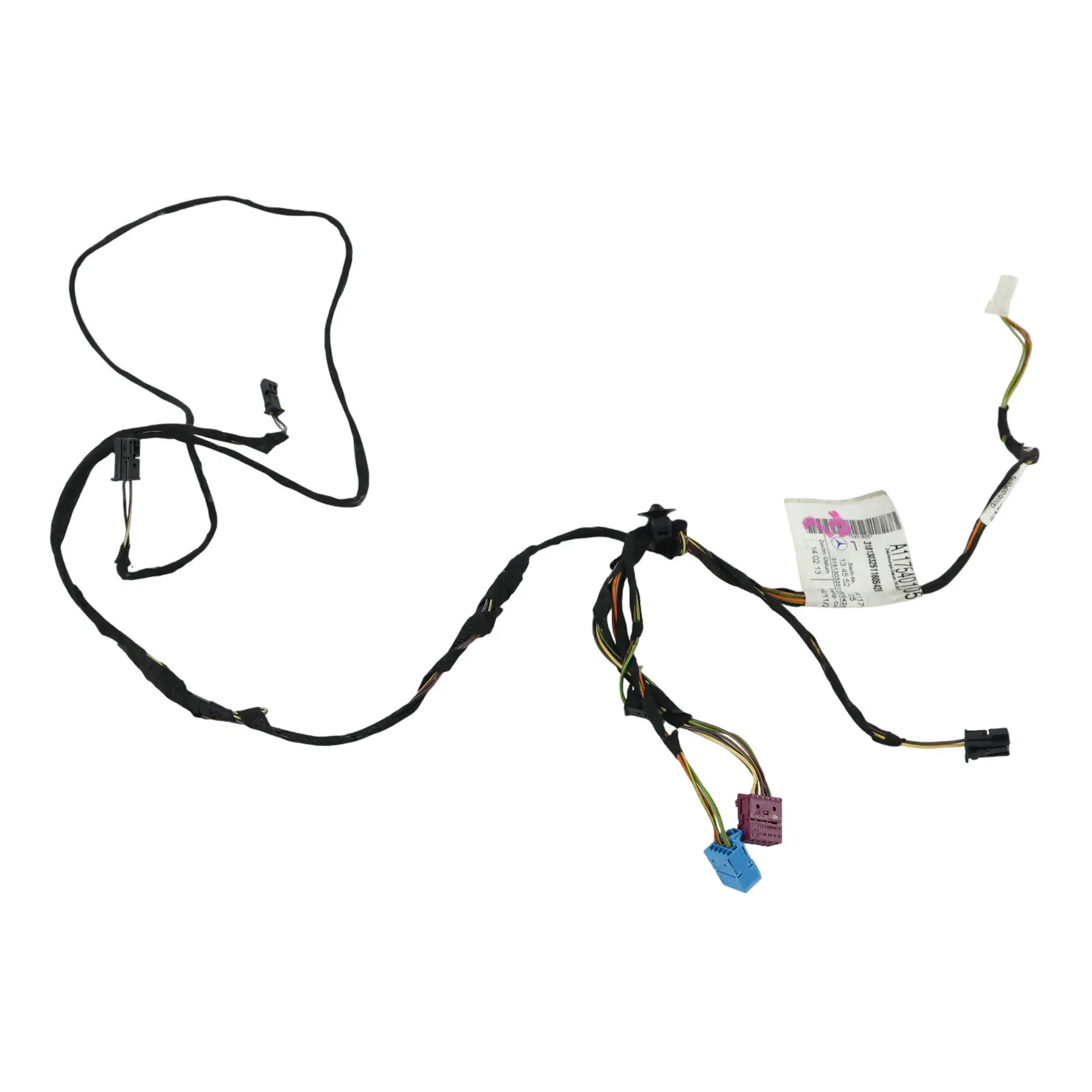 Mercedes C117 Door Wiring Harness Control Module Front Left N/S A1175401605