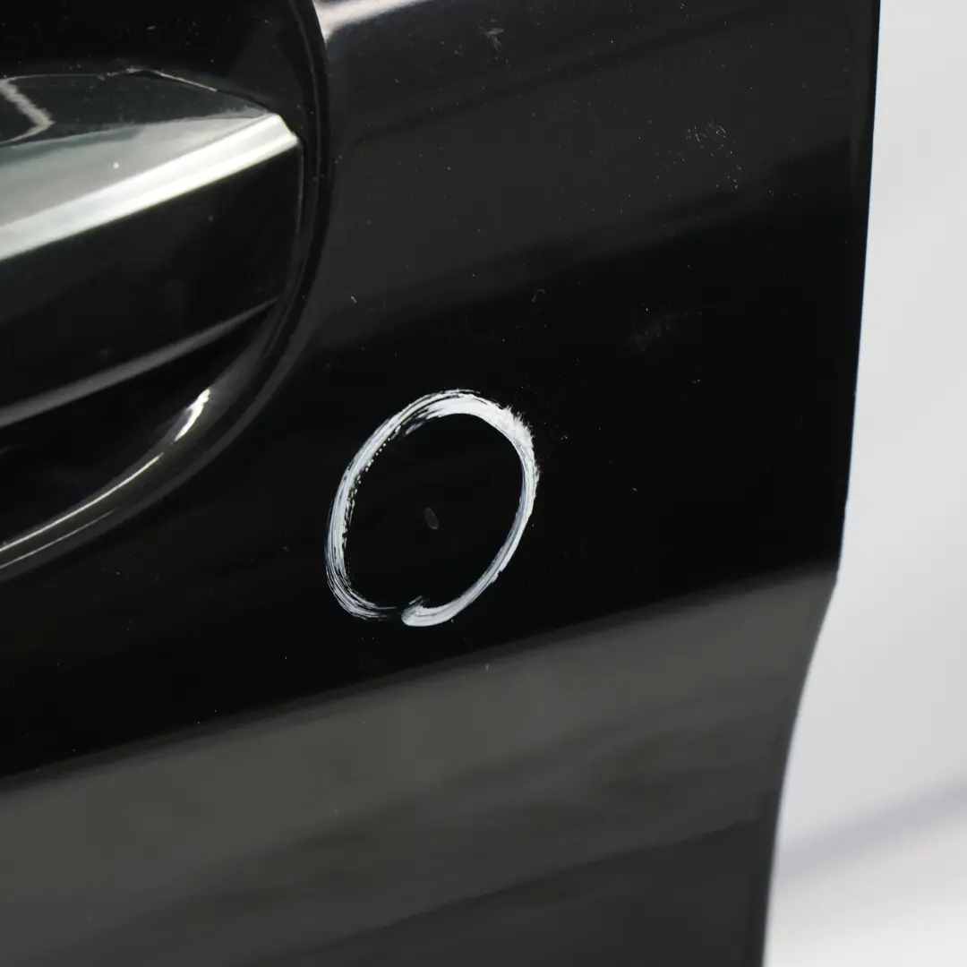Door Front Covering Panel Left N/S Kosmos Black Metallic - 191 to Mercedes C117 with Part number A1177200105 Mercedes C117 Door Front Covering Panel Left N/S Kosmos Black Metallic - 191 - SKU A1177200105-KB1 - Part number A1177200105