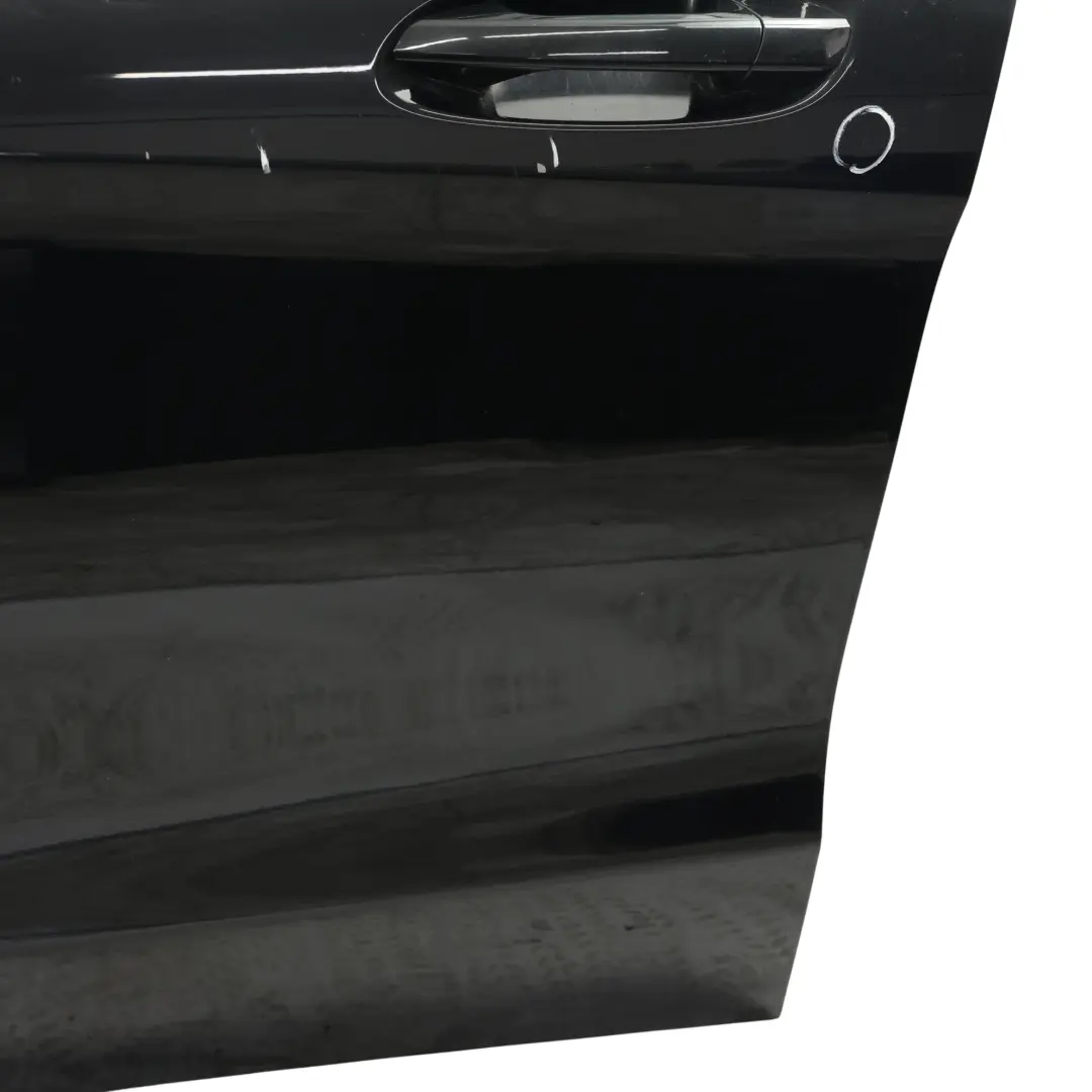 Mercedes C117 Door Front Left N/S Covering Panel Kosmos Black Metallic - 191 - SKU A1177200105-KB1 - Part number A1177200105