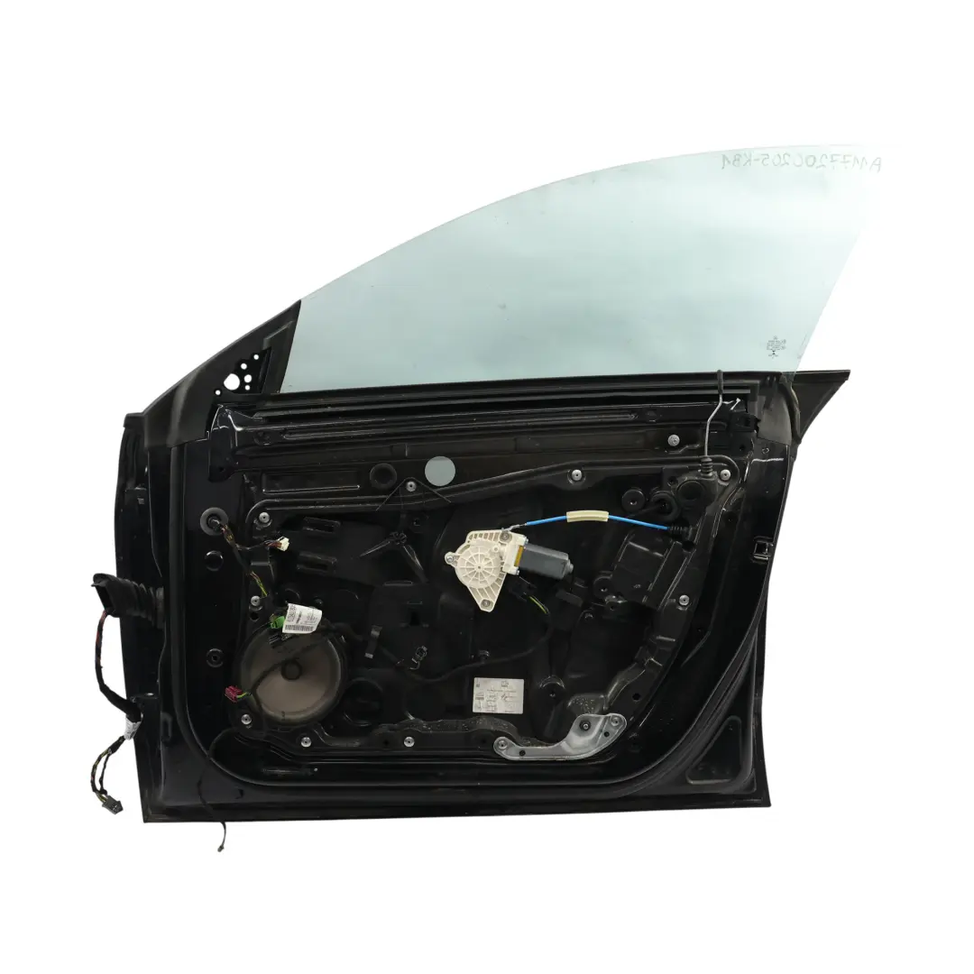 Mercedes C117 Panel Cobertura Puerta Delantera Derecha Negro Kosmos Metallic - SKU A1177200205-KB1 - Número de pieza A1177200205