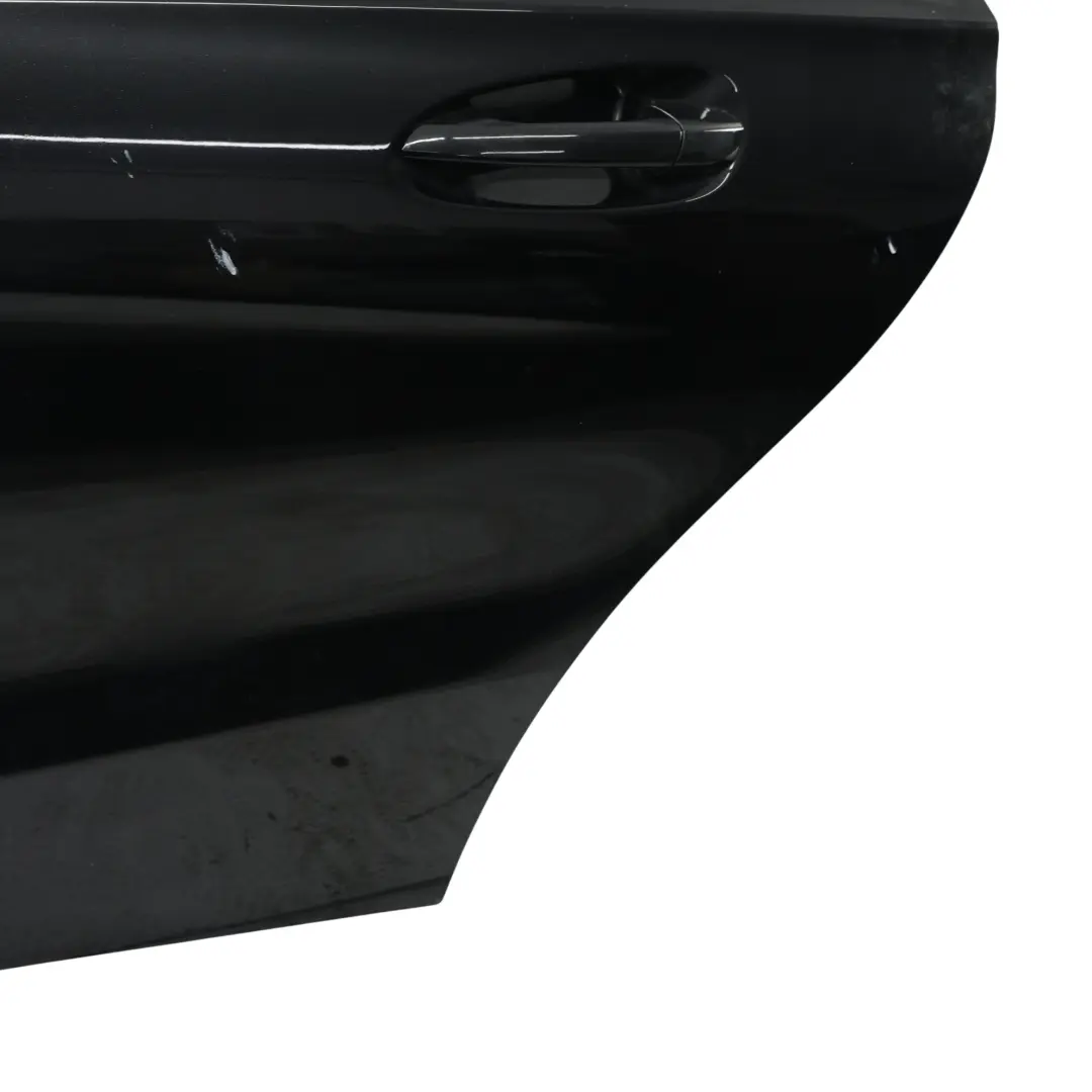 Mercedes CLA C117 Door Rear Left N/S Kosmos Cosmic Black Metallic - 191 - SKU A1177300105-KB - Part number A1177300105