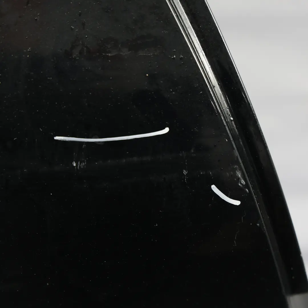 Door Rear Right O/S Kosmos Cosmic Black Metallic - 191 to Mercedes CLA C117 with Part number A1177300205 Mercedes CLA C117 Door Rear Right O/S Kosmos Cosmic Black Metallic - 191 - SKU A1177300205-KB - Part number A1177300205