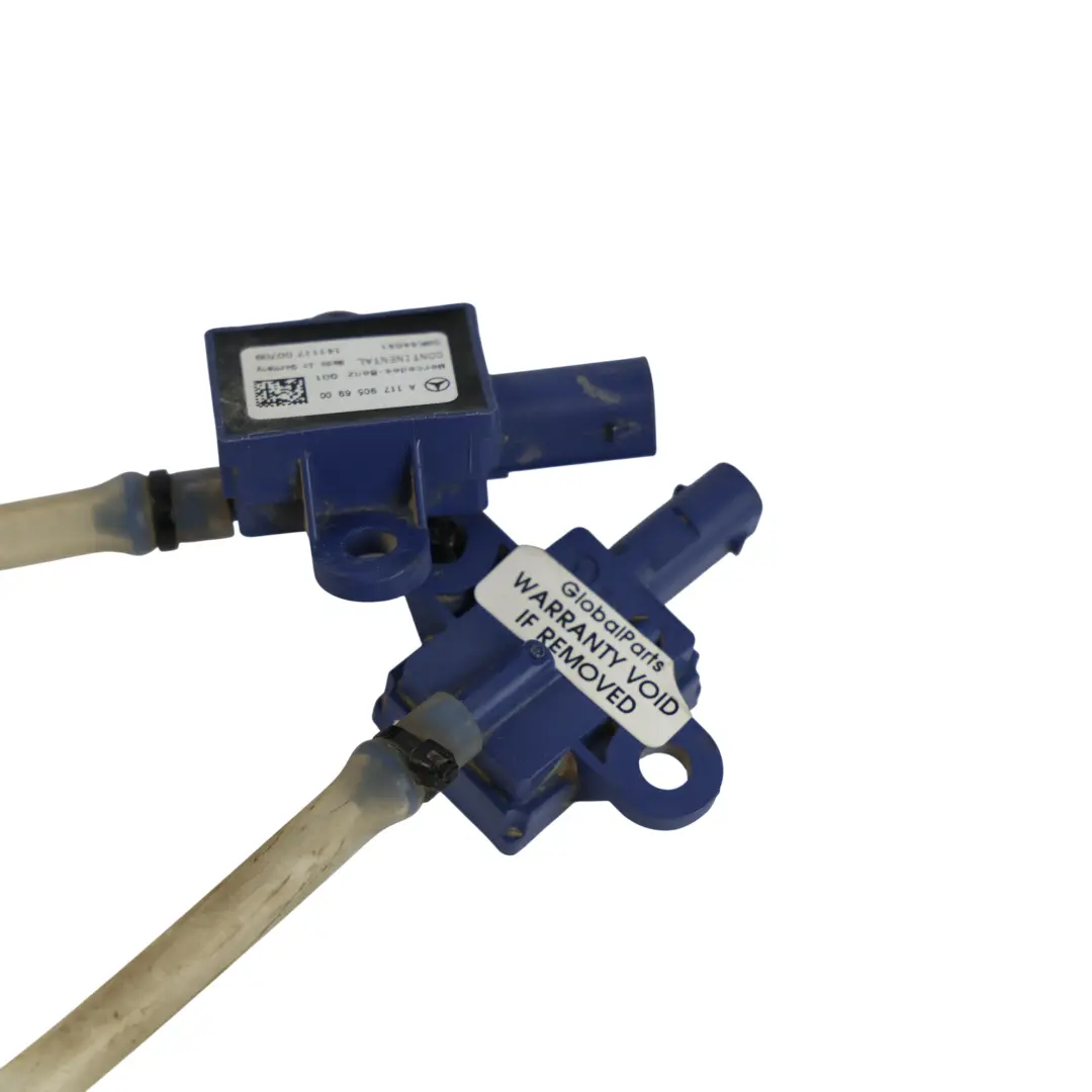 Sensor Impacto Protección Peatones Unidad Aire para Mercedes CLA C117 con número de pieza A1179056900 Mercedes CLA C117 Sensor Impacto Protección Peatones Unidad Aire - SKU A1179056900-2 - Número de pieza A1179056900