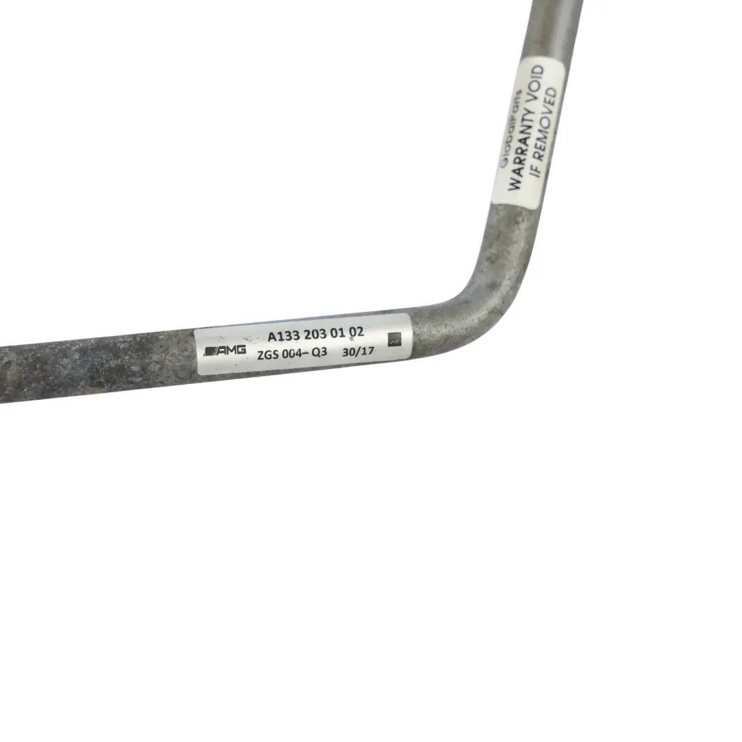 Water Coolant Feed Pipe M133 AMG A45 to Mercedes W176 Turbo with Part number A1332030102 Mercedes W176 Turbo Water Coolant Feed Pipe M133 AMG A45 - SKU A1332030102 - Part number A1332030102