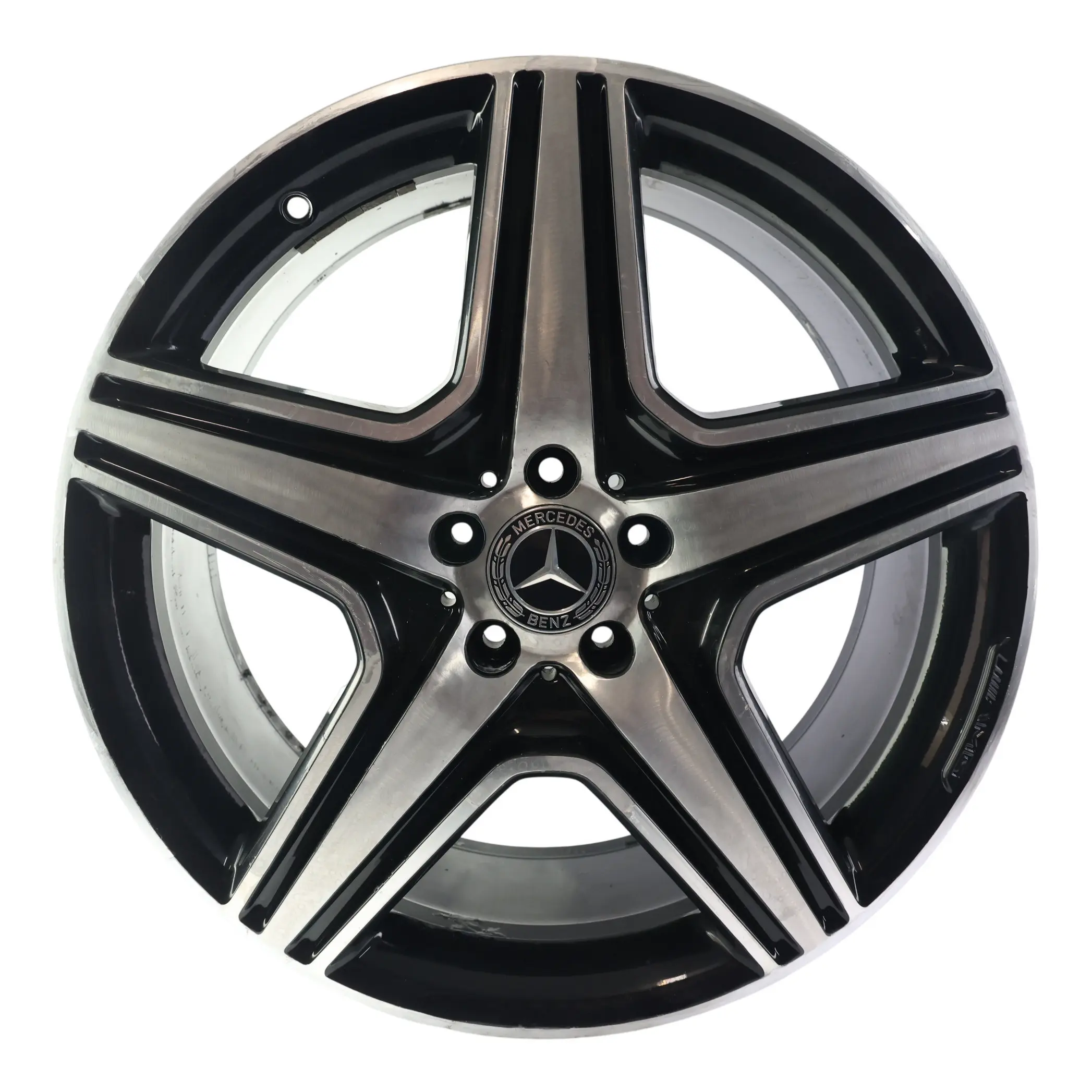 Mercedes ML W164 AMG Front Black Wheel Alloy Rim 21" 9J ET:60 A1644015202