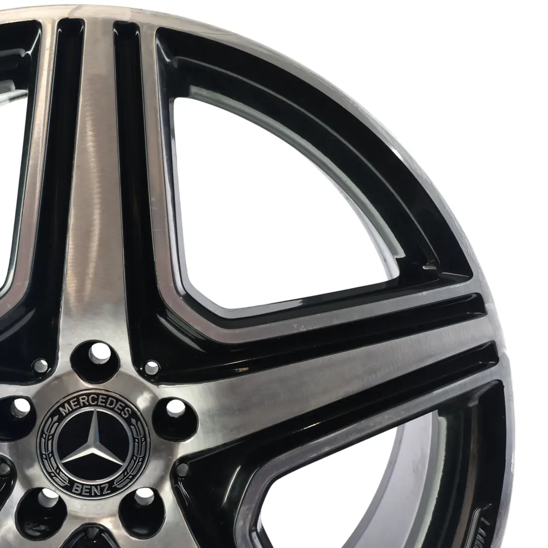 Mercedes ML W164 AMG Jante Alliage Avant Noir 21" 9J ET:60 - SKU A1644015202-2 - Numéro de pièce A1644015202