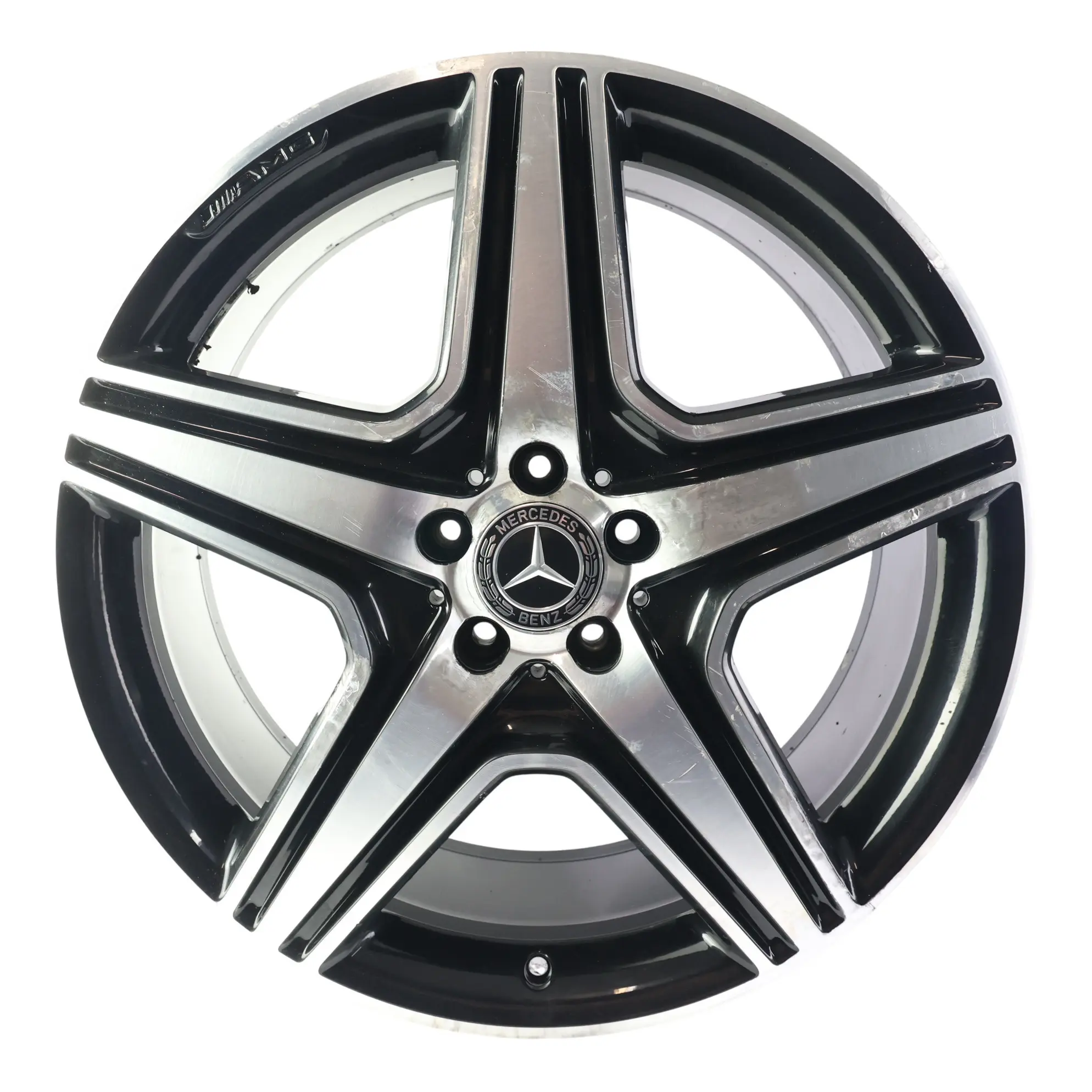 Mercedes ML W164 AMG Front Black Wheel Alloy Rim 21" 9J ET:60 A1644015202
