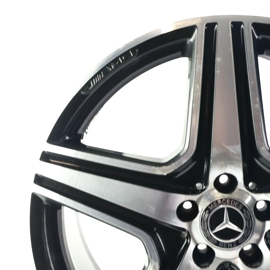 Mercedes ML W164 AMG Cerchio Lega Anteriore Nero 21" 9J ET:60 - SKU A1644015202-3 - Numero di parte A1644015202