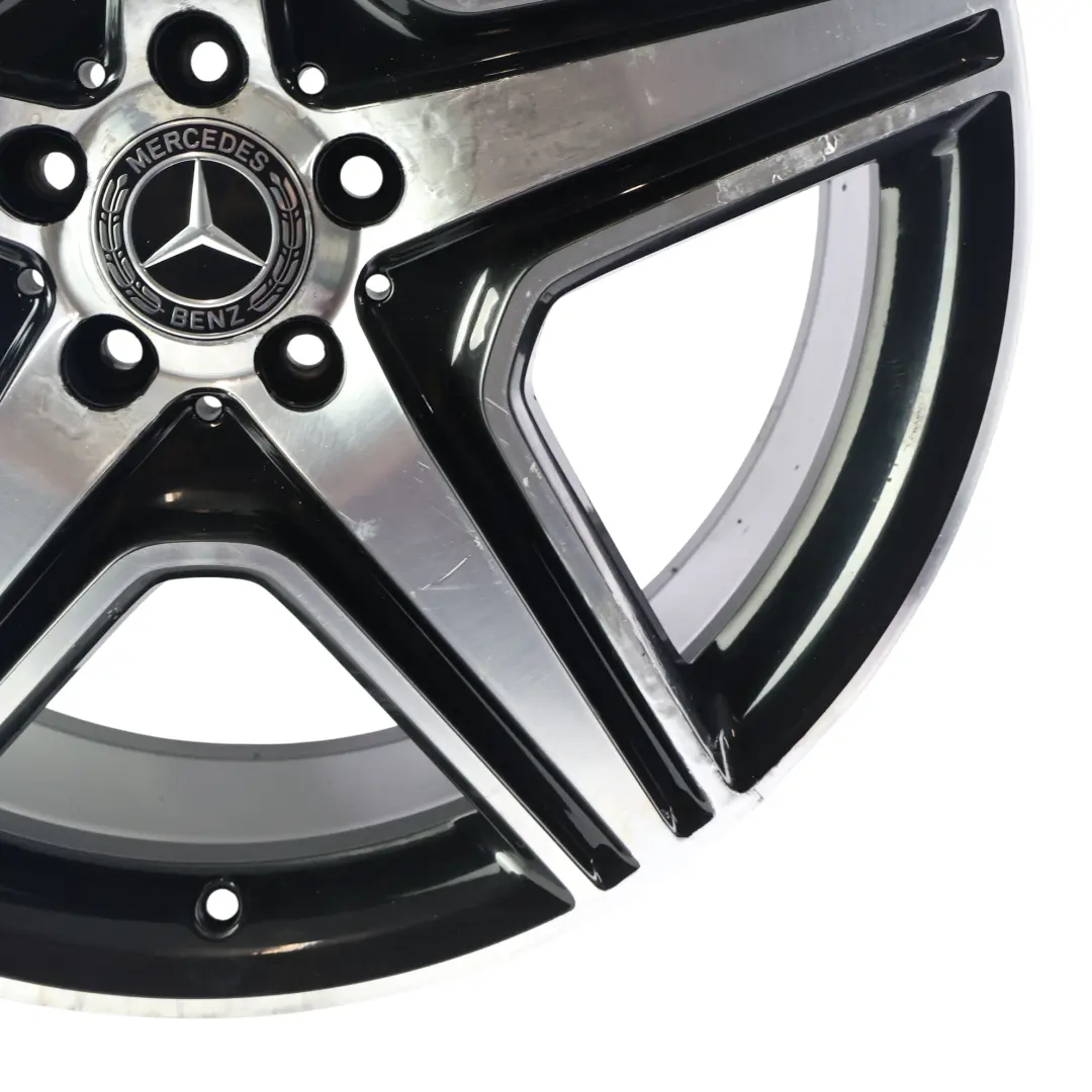 Mercedes ML W164 AMG Front Black Wheel Alloy Rim 21" 9J ET:60 - SKU A1644015202-3 - Part number A1644015202