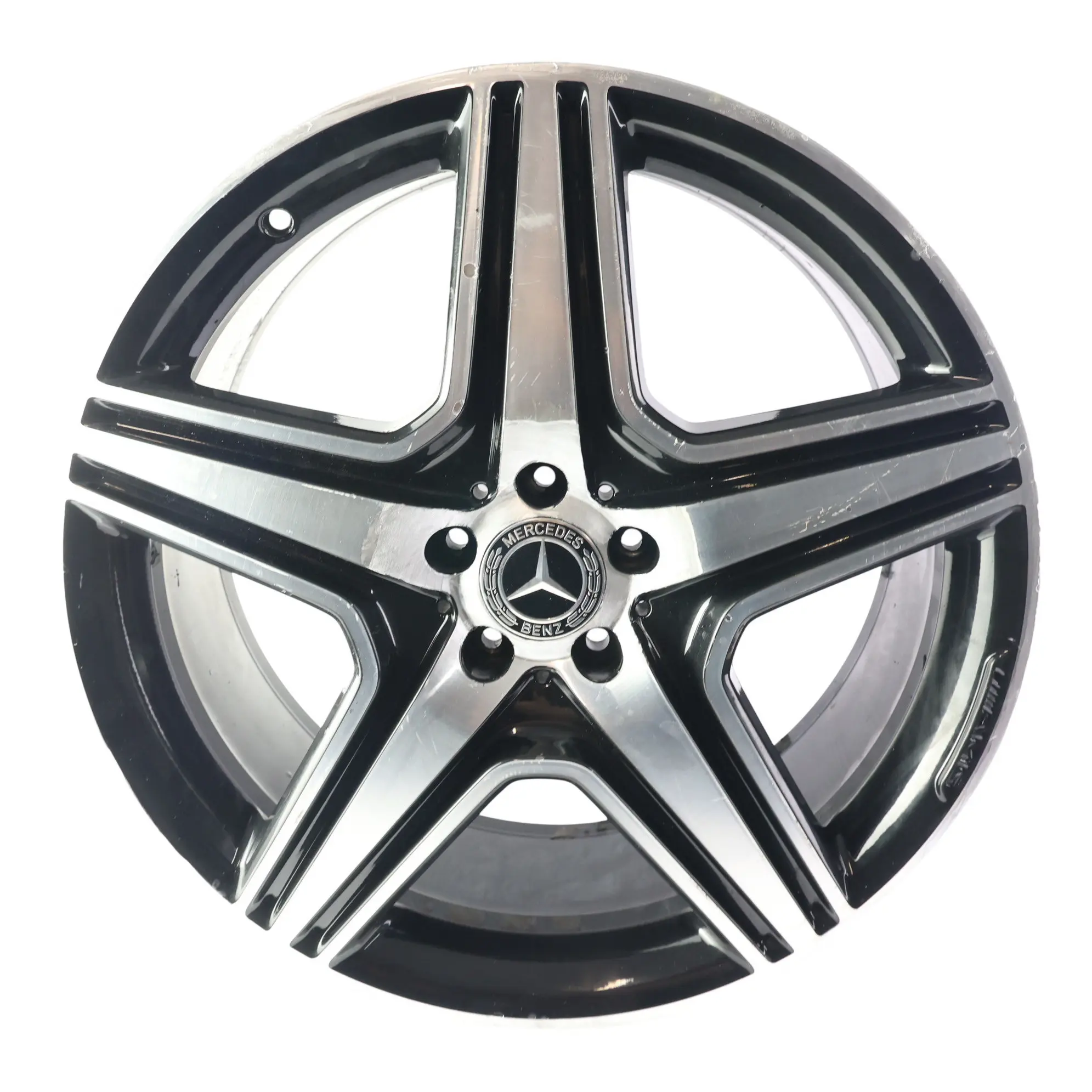 Mercedes ML W164 Jante Alliage Bicolore AMG 21" 9J ET:48 5-Branches A1644015302