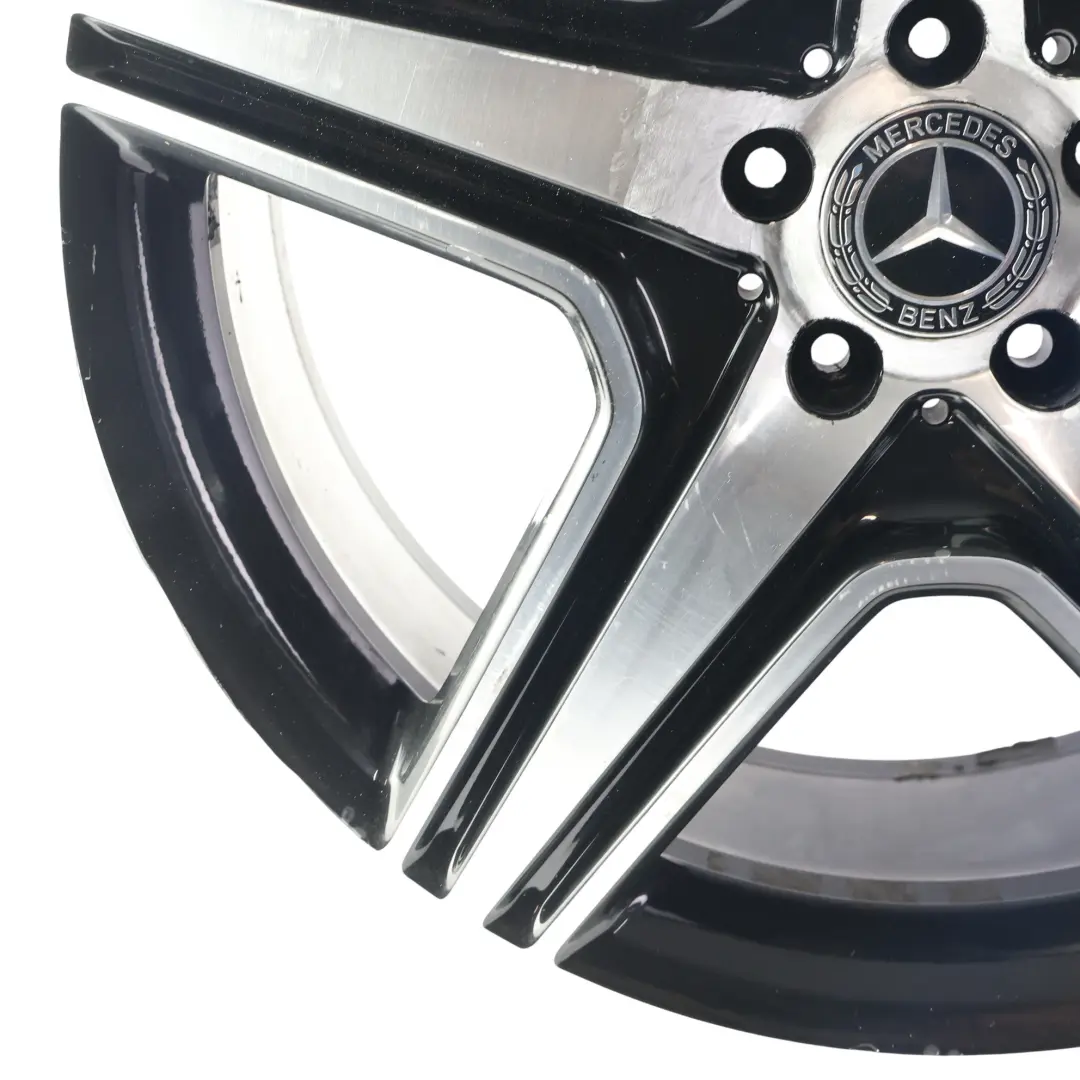 Alu Felge Zweifarbig AMG 21" 9J ET:48 5-Speichen für Mercedes ML W164 mit Teilenummer A1644015302 Mercedes ML W164 Alu Felge Zweifarbig AMG 21" 9J ET:48 5-Speichen - SKU A1644015302-3 - Teilenummer A1644015302