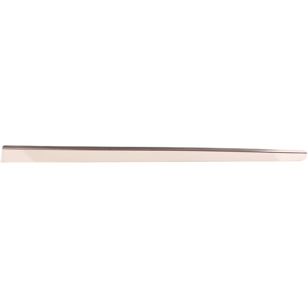 Front Door Trim Molding Strip Right O/S Calcite White - 650 to Mercedes ML W164 with Part number A1646905262 Mercedes ML W164 Front Door Trim Molding Strip Right O/S Calcite White - 650 - SKU A1646905262-CW - Part number A1646905262