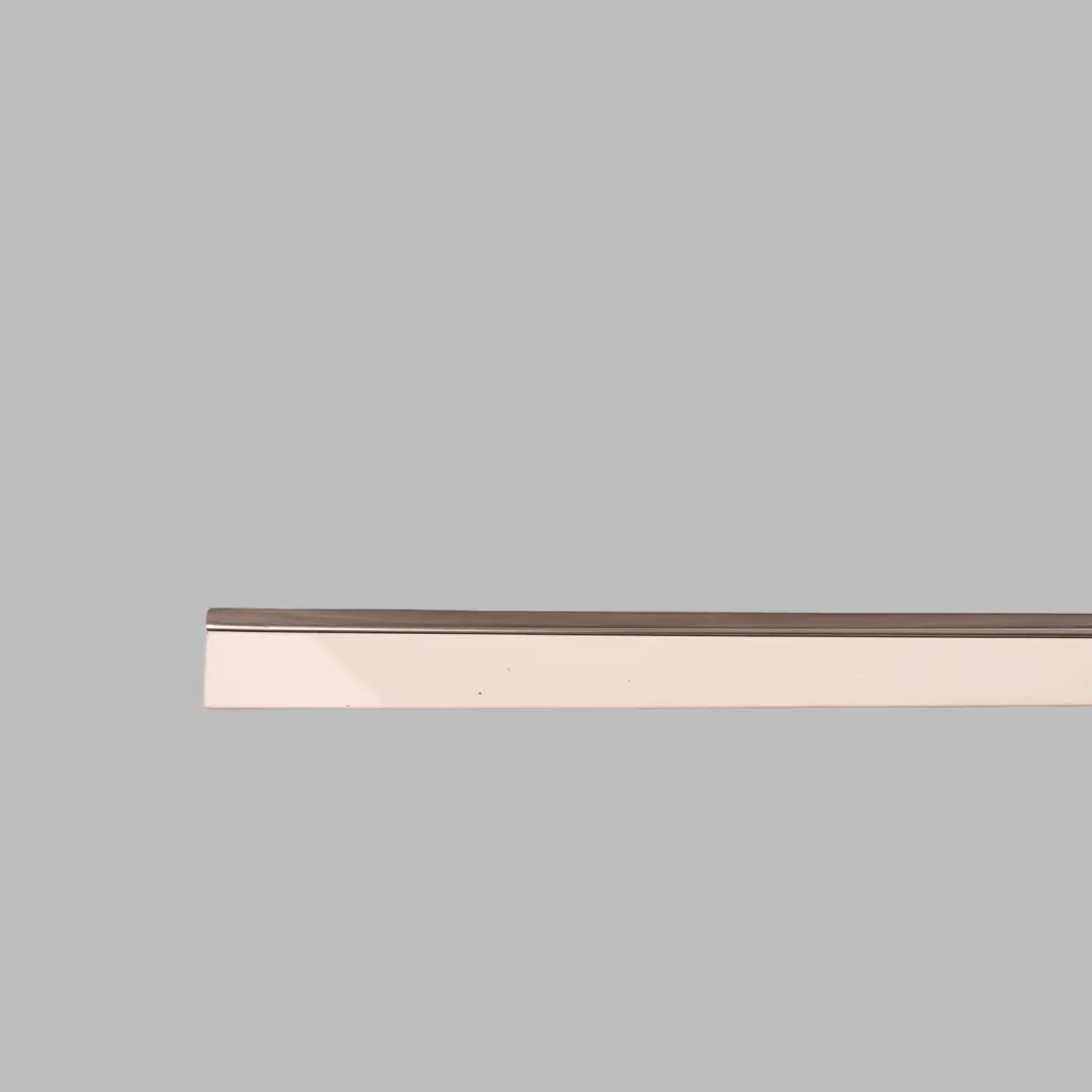 Front Door Trim Molding Strip Right O/S Calcite White - 650 to Mercedes ML W164 with Part number A1646905262 Mercedes ML W164 Front Door Trim Molding Strip Right O/S Calcite White - 650 - SKU A1646905262-CW - Part number A1646905262