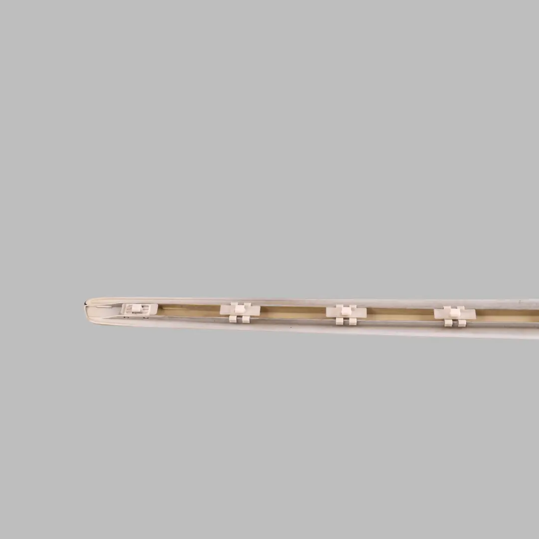 Front Door Trim Molding Strip Right O/S Calcite White - 650 to Mercedes ML W164 with Part number A1646905262 Mercedes ML W164 Front Door Trim Molding Strip Right O/S Calcite White - 650 - SKU A1646905262-CW - Part number A1646905262