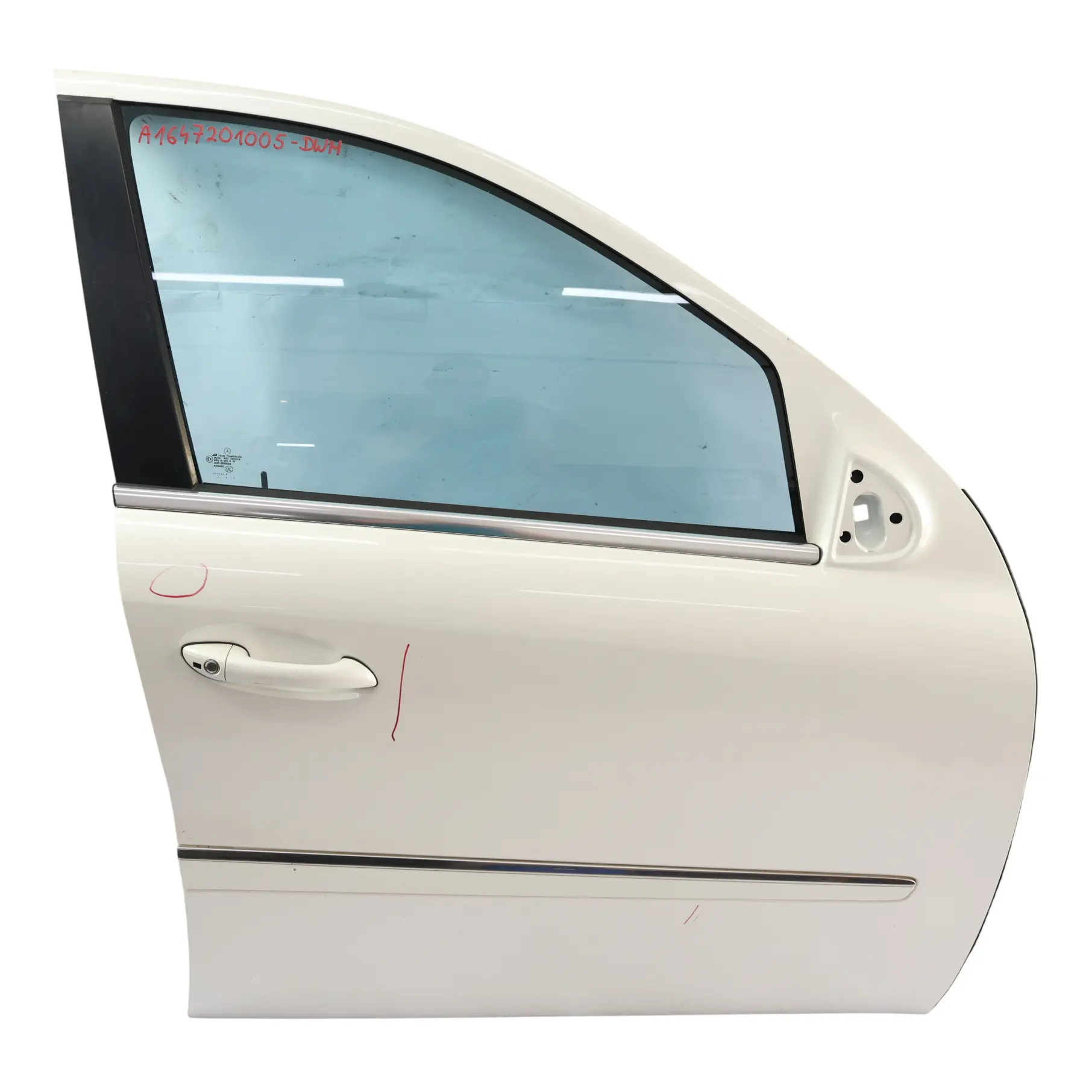 Mercedes ML W164 Door Front Right O/S Diamond White Metallic - 799