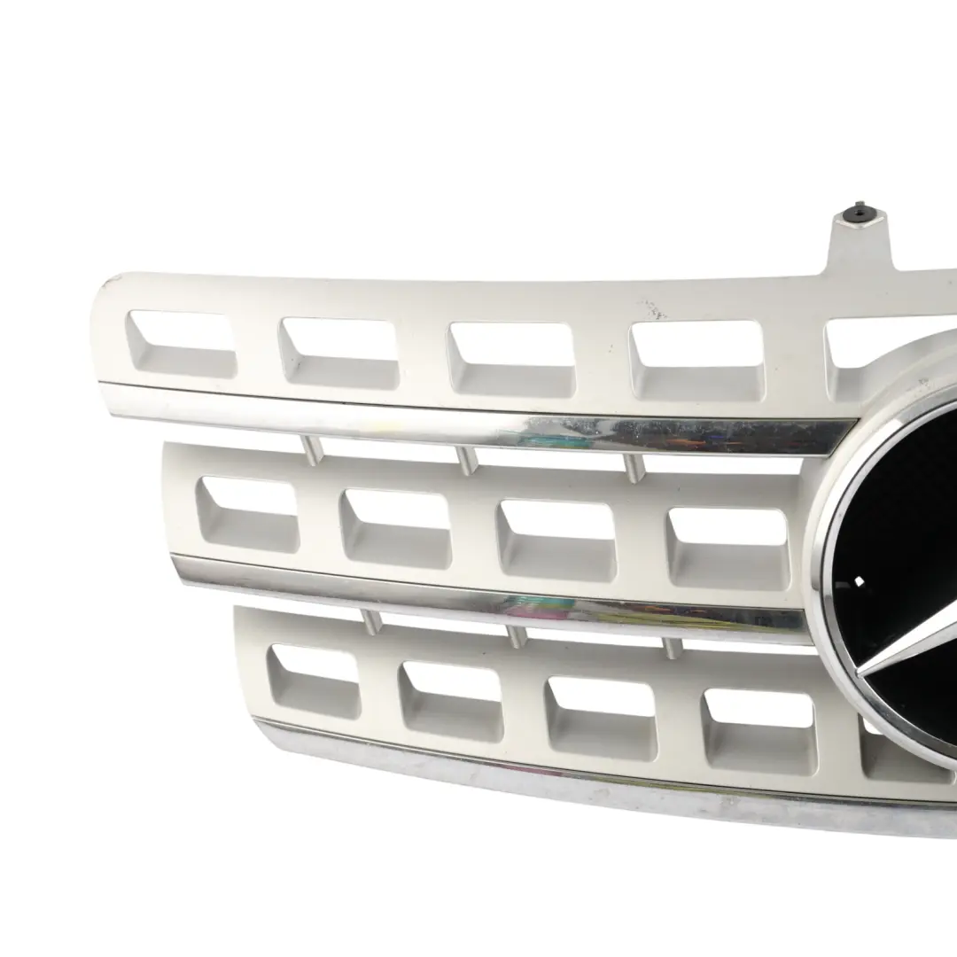 Mercedes ML W164 Frontgrill Frontstoßstange Matt Aluminium Silber - SKU A1648801985 - Teilenummer A1648801985