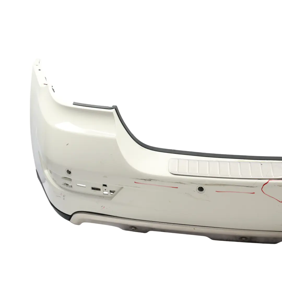 Mercedes ML W164 Zderzak Tylny PDC Parktronic Biały Calcite White - 650 - SKU A1648802940-CW - Numer Części A1648802940