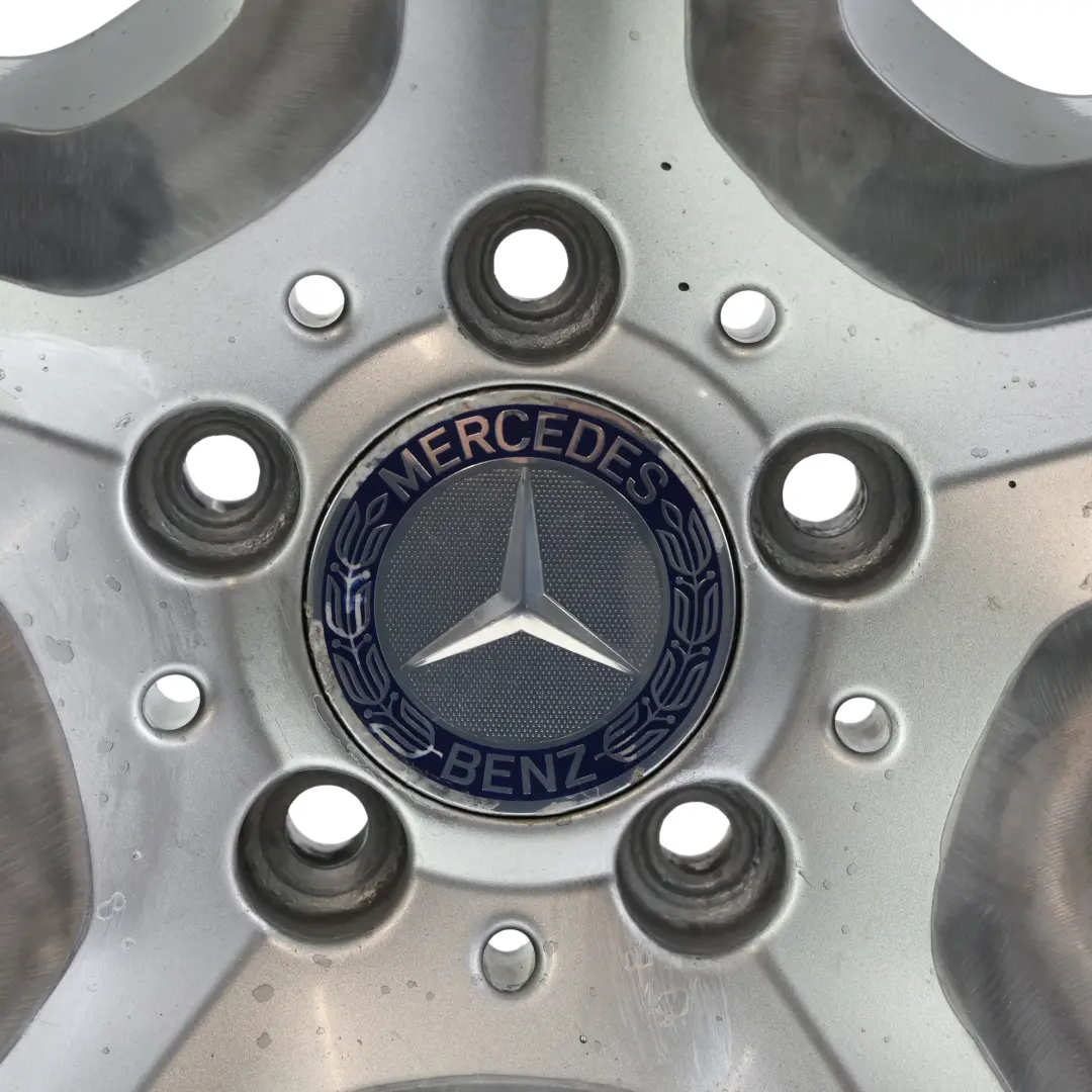 Mercedes ML W166 Silver AMG Alloy Wheel Rim 20" 5 Spoke 9J ET:57 - SKU A1664012002-2 - Part number A1664012002