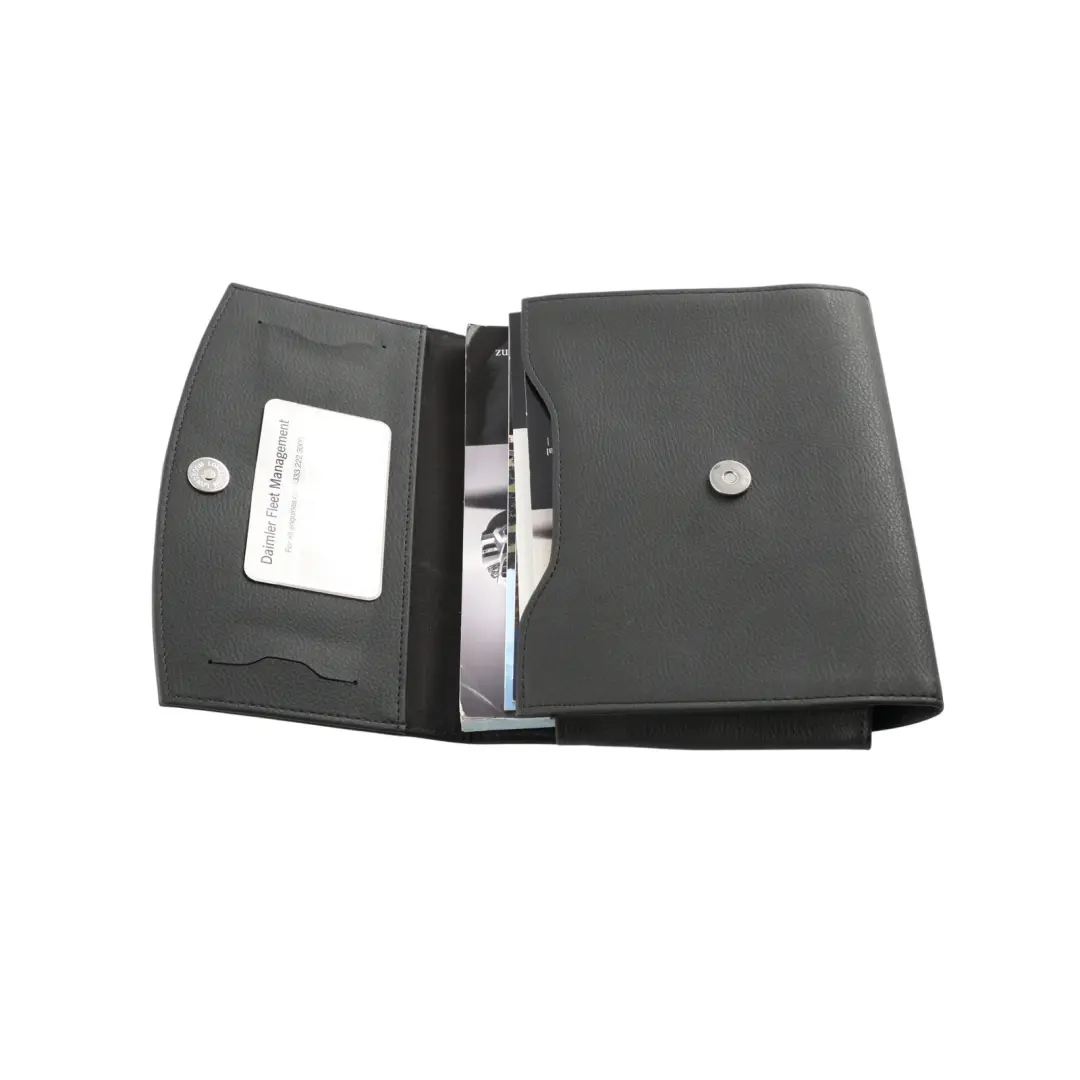 Mercedes X166 Owner's Handbook Service Booklet Instructions Pouch Case Wallet - SKU A1665843701 - Part number A1665843701