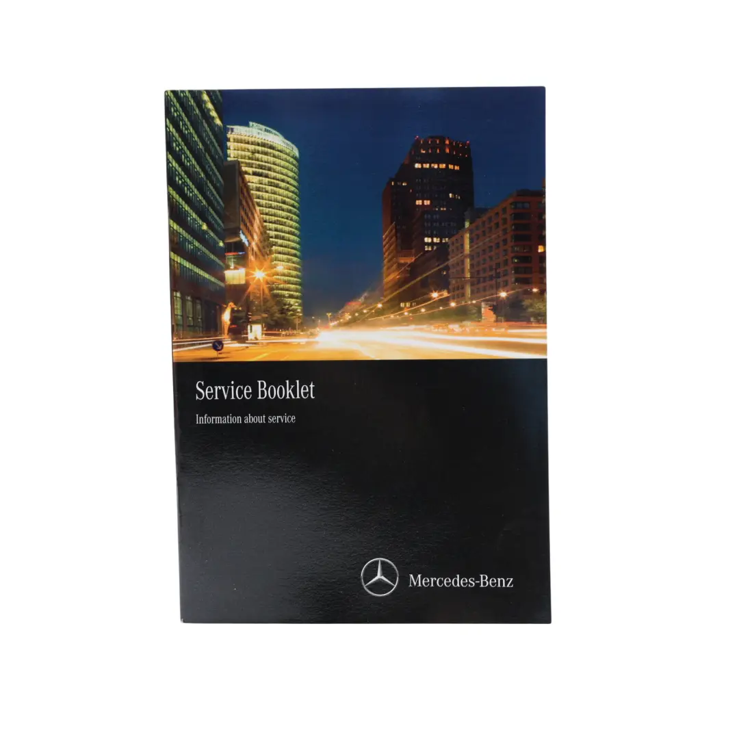 Mercedes X166 Owner's Handbook Service Booklet Instructions Pouch Case Wallet - SKU A1665843701 - Part number A1665843701