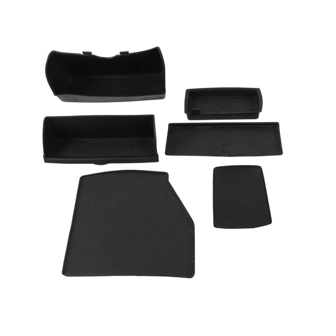 Mercedes W166 Rubber Mat Insert Housing Tray Armrest Ashtray SET - SKU RHD-A1666830894 - Part number A1666830894