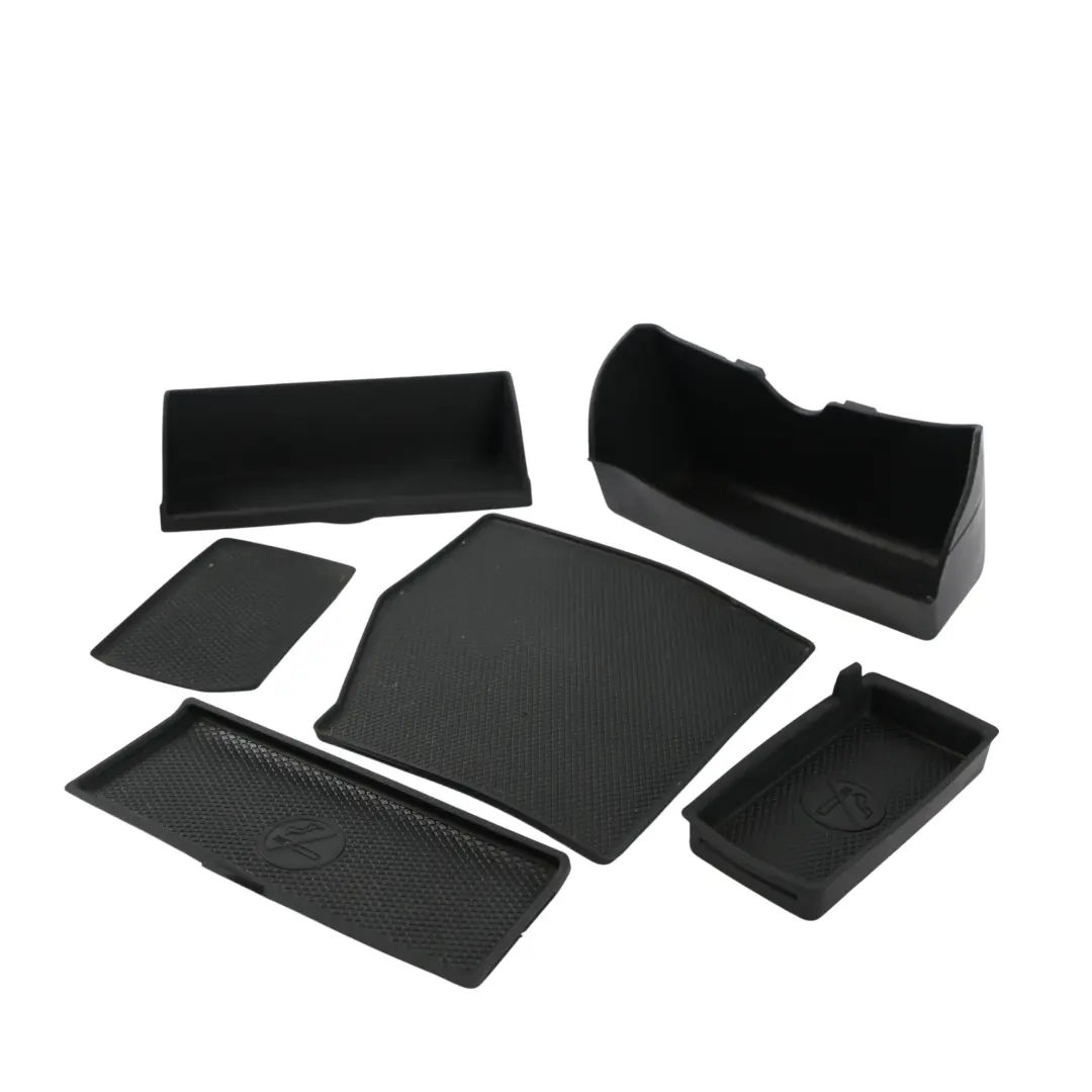 Mercedes W166 Rubber Mat Insert Housing Tray Armrest Ashtray SET - SKU RHD-A1666830894 - Part number A1666830894