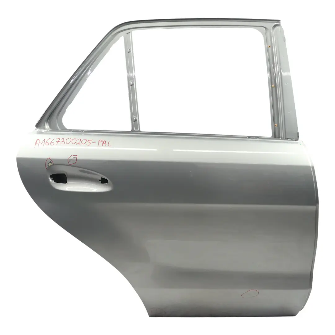Mercedes ML W166 Porta posteriore destra Palladium Silver Metallic - 792 - SKU A1667300205-PAL - Numero di parte A1667300205
