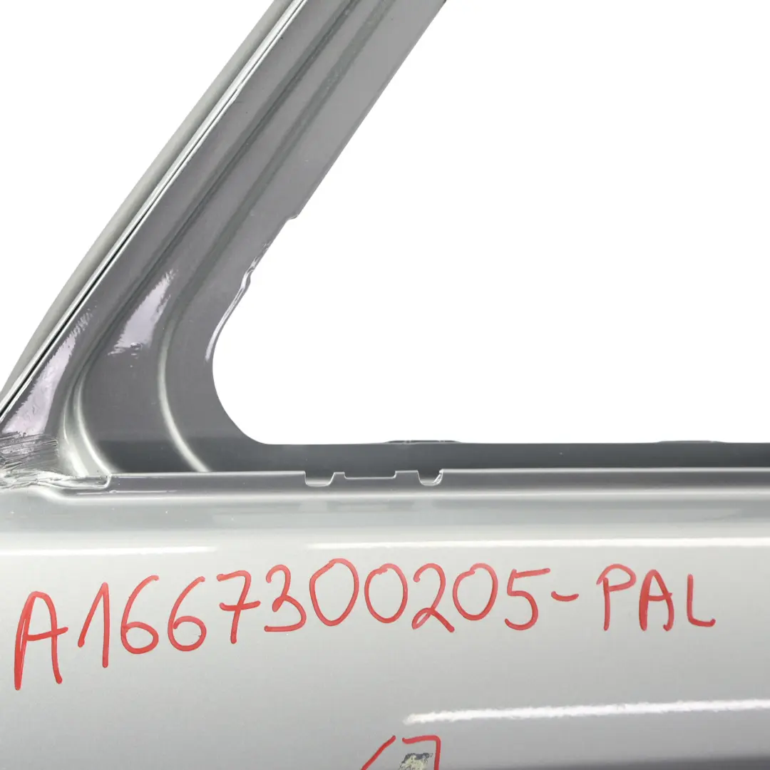 Mercedes ML W166 Drzwi Prawe Tylne Palladium Silver Srebrny Metalik - 792 - SKU A1667300205-PAL - Numer Części A1667300205