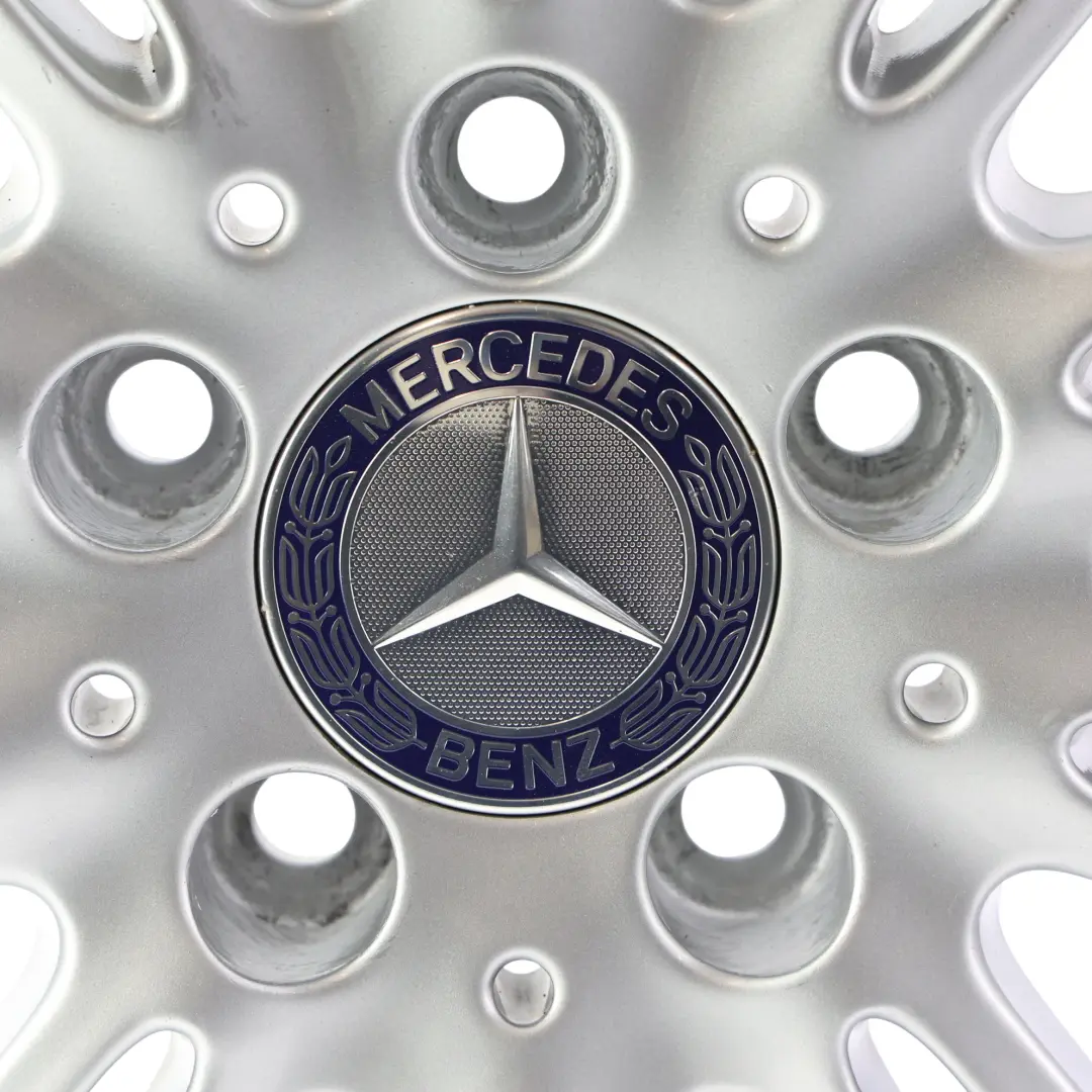 Mercedes W169 Silberne Leichtmetallfelge 16" 6J ET:46 - SKU A1694012102-1 - Teilenummer A1694012102
