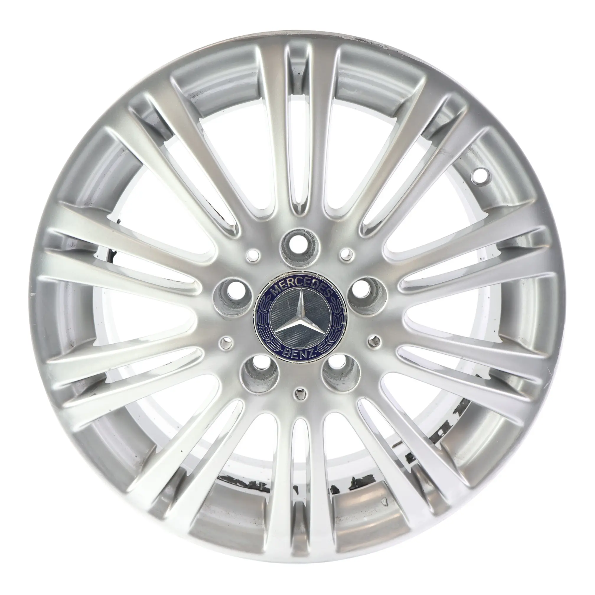 Mercedes W169 Silberne Leichtmetallfelge 16" 6J ET:46 A1694012102