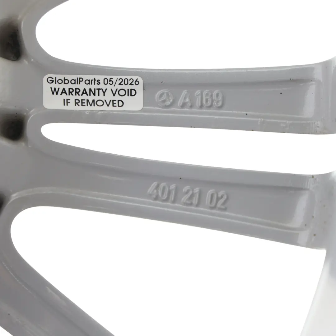Mercedes W169 Silver Alloy Wheel Rim 16" 6J ET:46 - SKU A1694012102-3 - Part number A1694012102