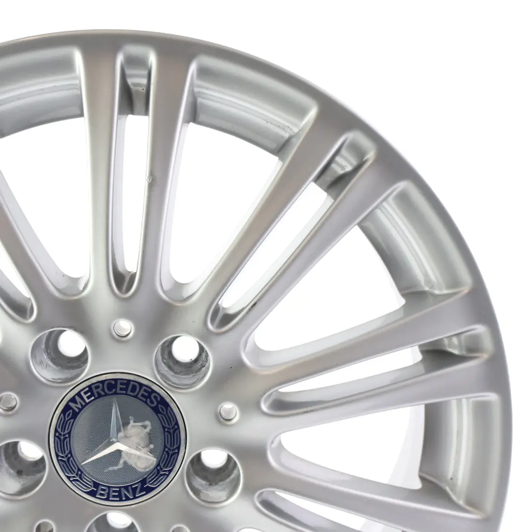 Mercedes W169 Silver Alloy Wheel Rim 16" 6J ET:46 - SKU A1694012102-3 - Part number A1694012102