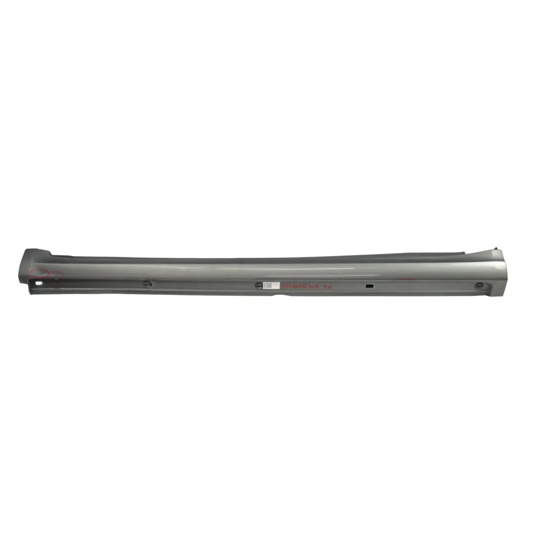 Side Skirt Door Sill Cover Left N/S Mountain Grey - 787 to Mercedes W169 with Part number A1696110308 Mercedes W169 Side Skirt Door Sill Cover Left N/S Mountain Grey - 787 - SKU A1696110308-MG - Part number A1696110308