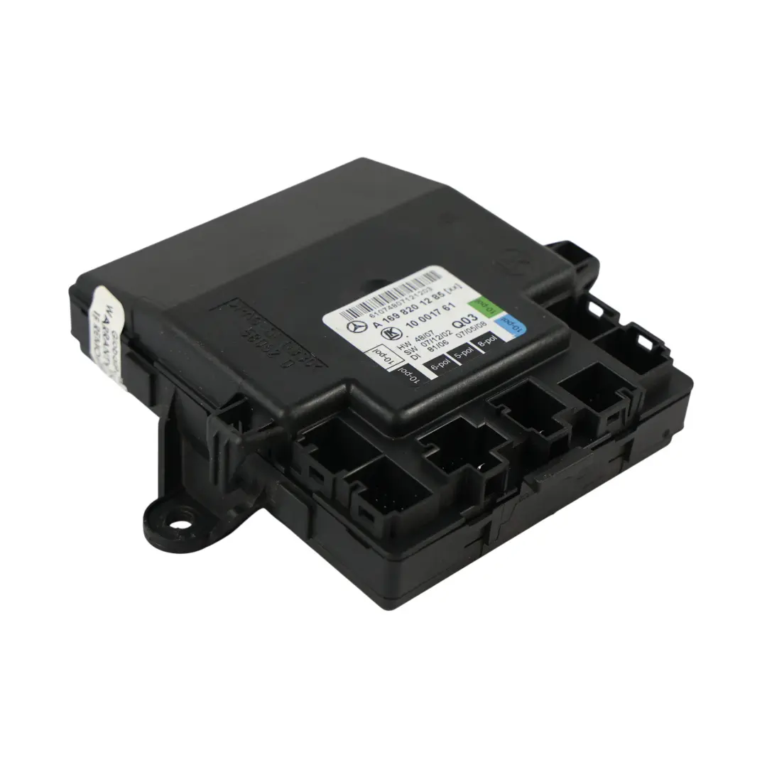 Centralina Porta Anteriore Destra per Mercedes W169 W245 con numero di parte A1698201285 Mercedes W169 W245 Centralina Porta Anteriore Destra - SKU A1698201285 - Numero di parte A1698201285