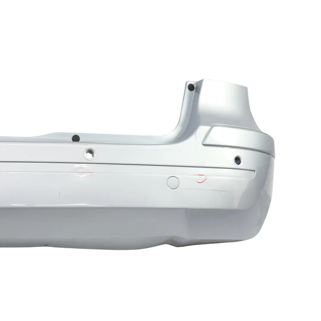 Mercedes W245 Rear Bumper Trim Panel Covering Horizon Blue Metallic - 391 - SKU A1698851738-HBL - Part number A1698851738