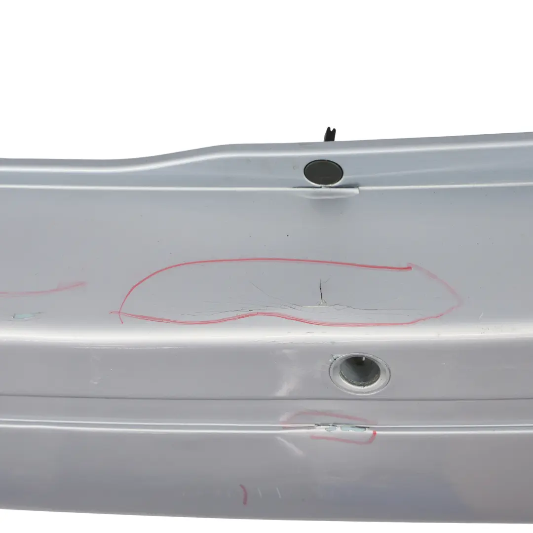 Mercedes W245 Rear Bumper Trim Panel Covering Horizon Blue Metallic - 391 - SKU A1698851738-HBL - Part number A1698851738