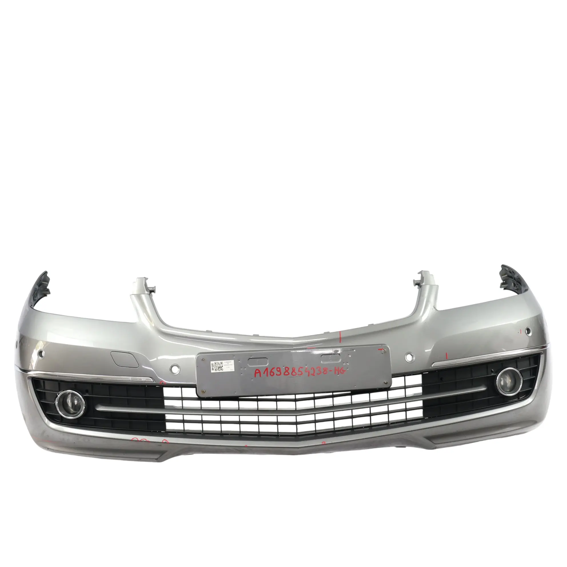 Mercedes W169 Front Bumper Trim Cover Panel Mountain Gray - 787 A1698854238