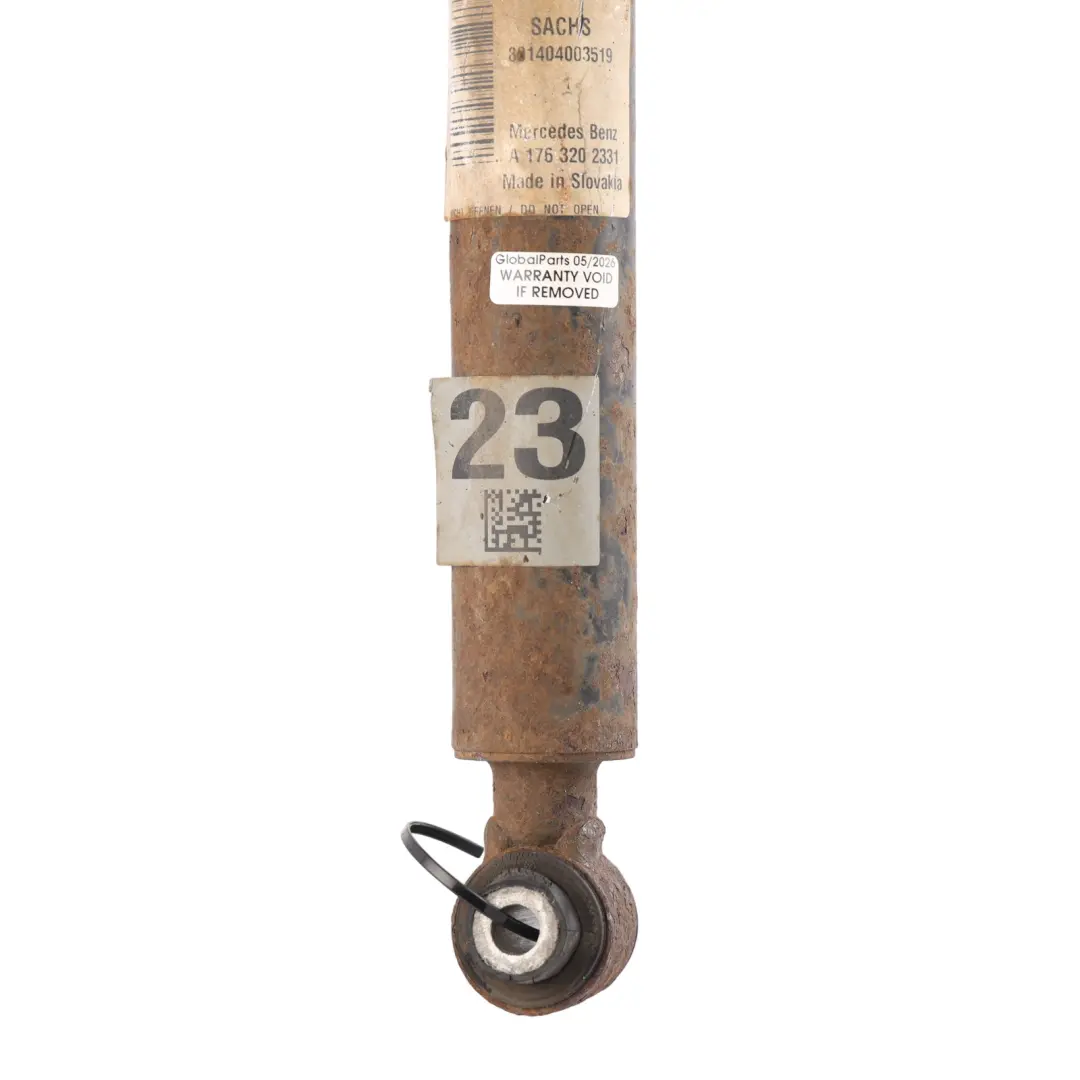 Mercedes W176 Rear Axle Shock Absorber Strut Left N/S Side - SKU A1763202331 - Part number A1763202331