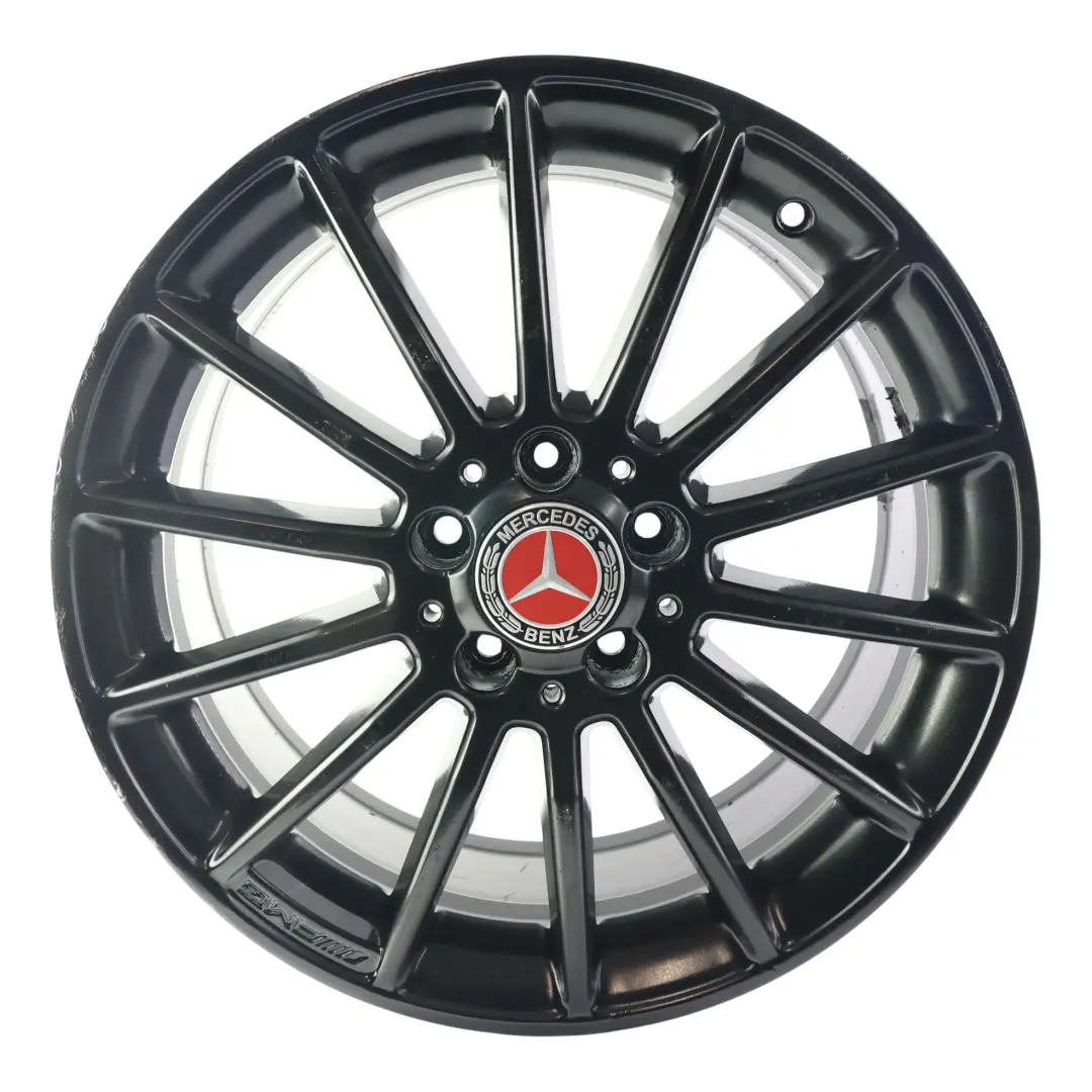 jante alliage noire 18" ET:52 7.5J pour Mercedes W176 W246 AMG à propos du numéro de pièce A1764010200 Mercedes W176 W246 AMG jante alliage noire 18" ET:52 7.5J - SKU A1764010200-1 - Numéro de pièce A1764010200