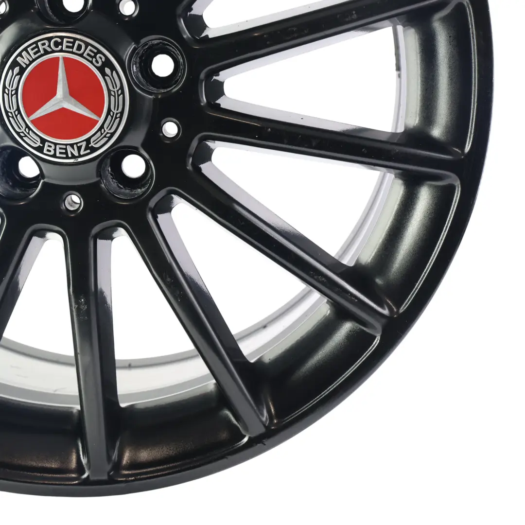jante alliage noire 18" ET:52 7.5J pour Mercedes W176 W246 AMG à propos du numéro de pièce A1764010200 Mercedes W176 W246 AMG jante alliage noire 18" ET:52 7.5J - SKU A1764010200-1 - Numéro de pièce A1764010200
