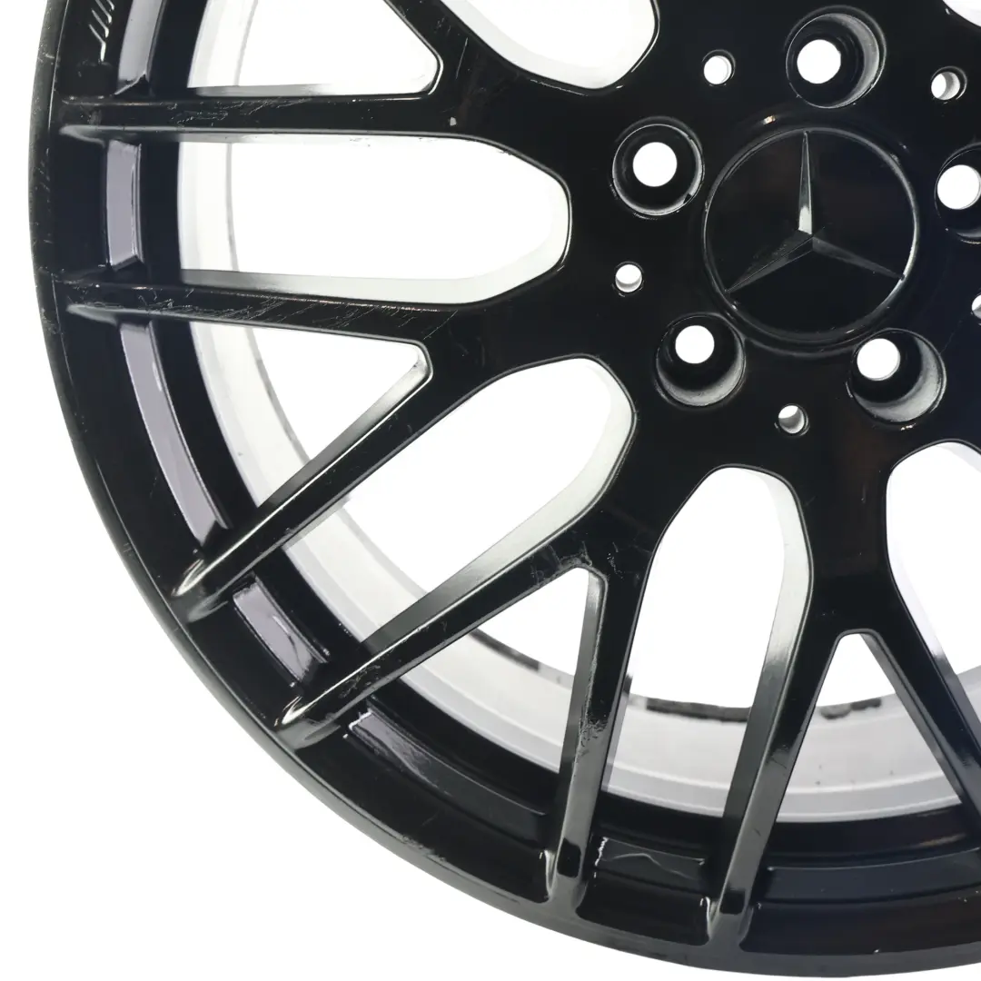 Alloy Rim 18" ET:52 7.5J to Mercedes W176 W246 AMG Black Wheel with Part number A1764010200 Mercedes W176 W246 AMG Black Wheel Alloy Rim 18" ET:52 7.5J - SKU A1764010200-6 - Part number A1764010200