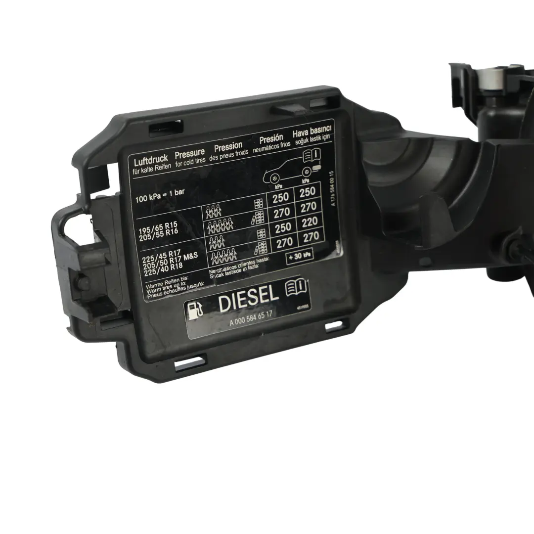 Mercedes W176 Mécanisme Base Support Bouchon Remplissage Carburant - SKU A1766303200 - Numéro de pièce A1766303200